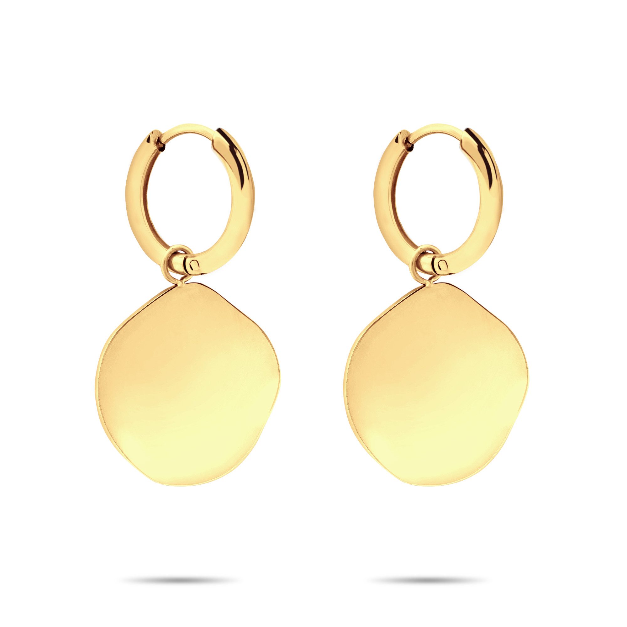 Liebeskind Berlin Paar creolen Sieraden cadeau roestvrijstalen oorbellen The Organic Treasure