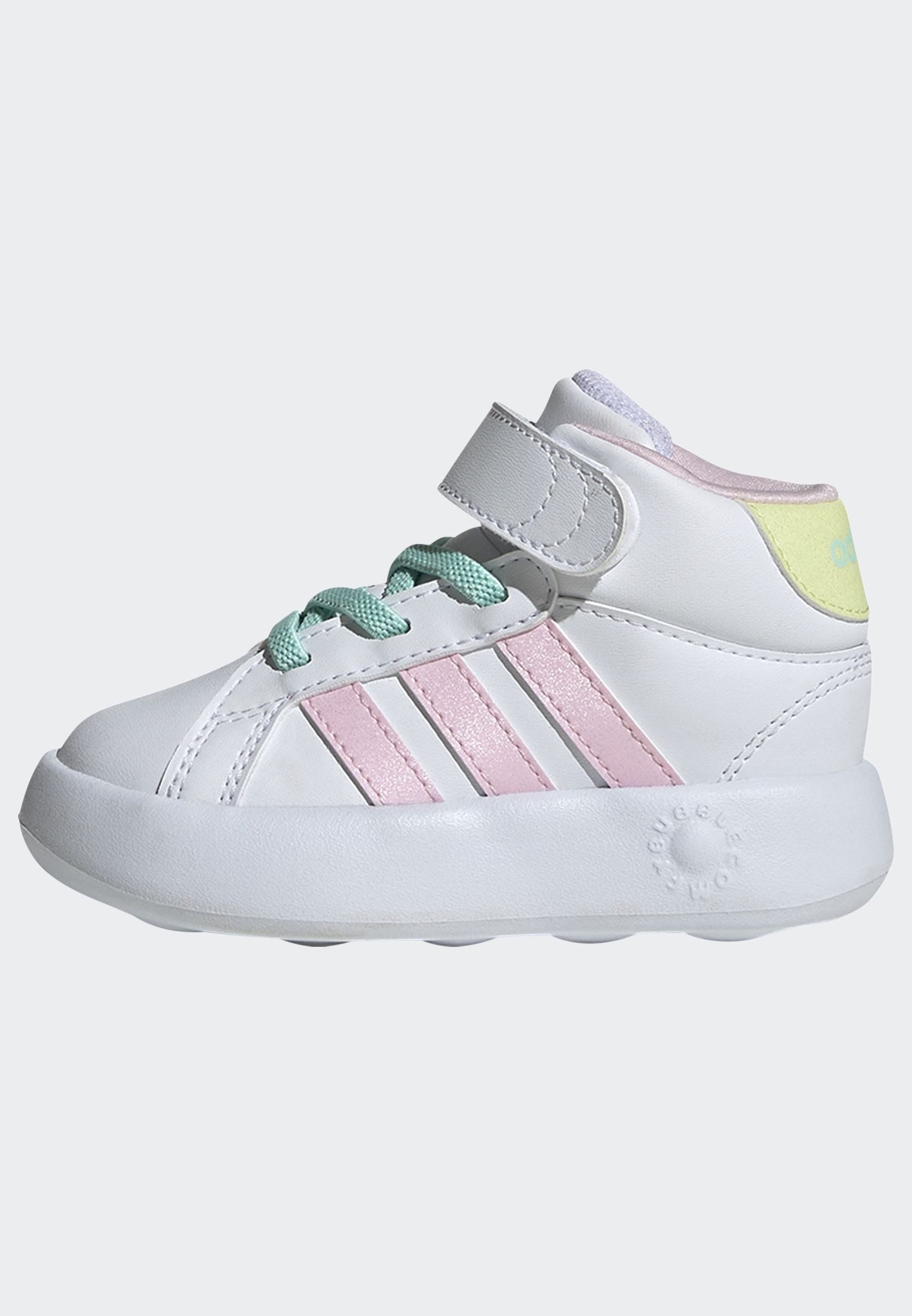 adidas Sportswear Sneakers GRAND COURT MID KIDS Design geïnspireerd op de adidas Superstar, voor kinderen