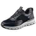 tamaris sneakers sneakers met sleehak met lichte kunststof loopzool zwart