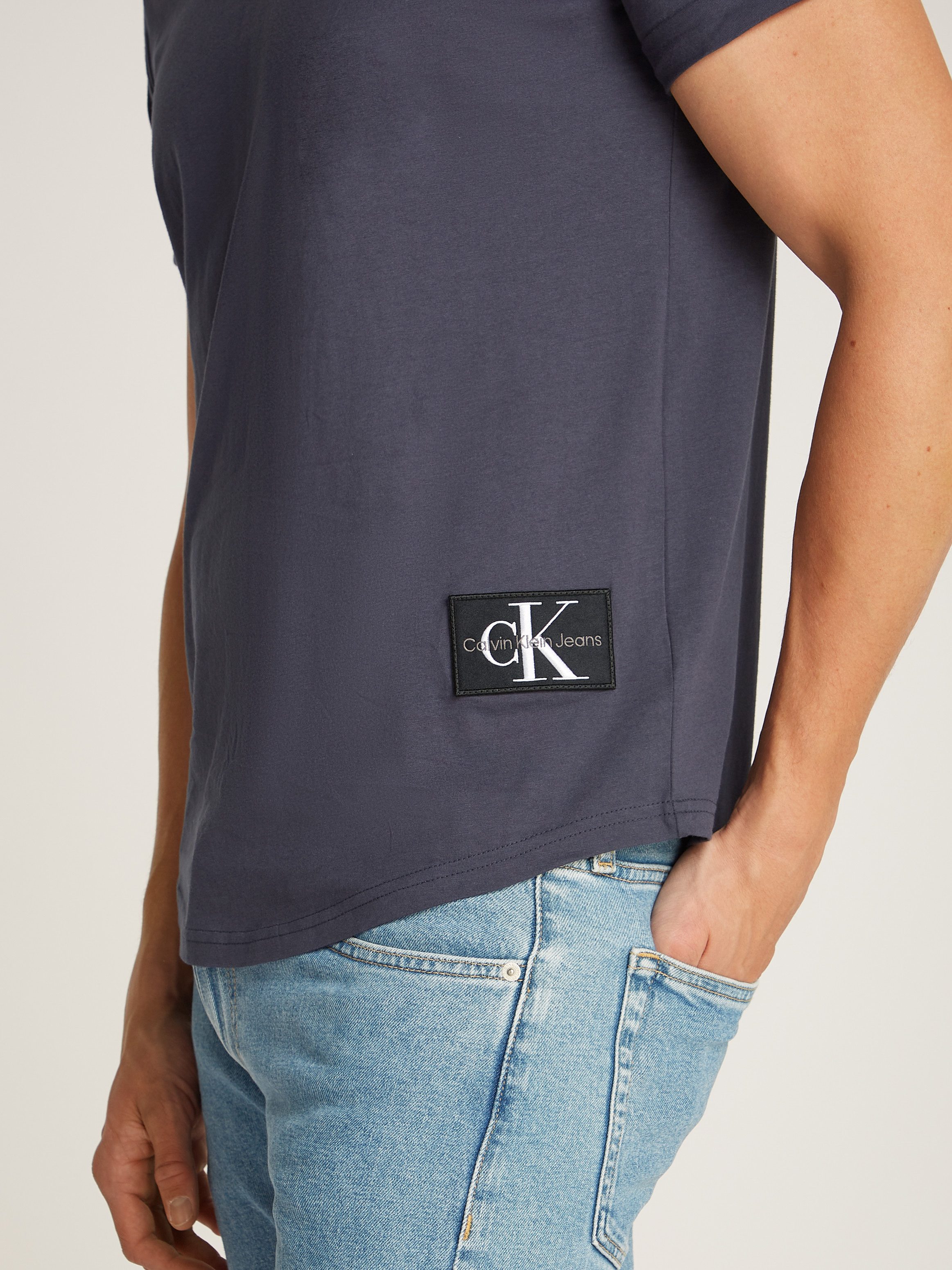 Calvin Klein T-shirt BADGE TURN UP SLEEVE