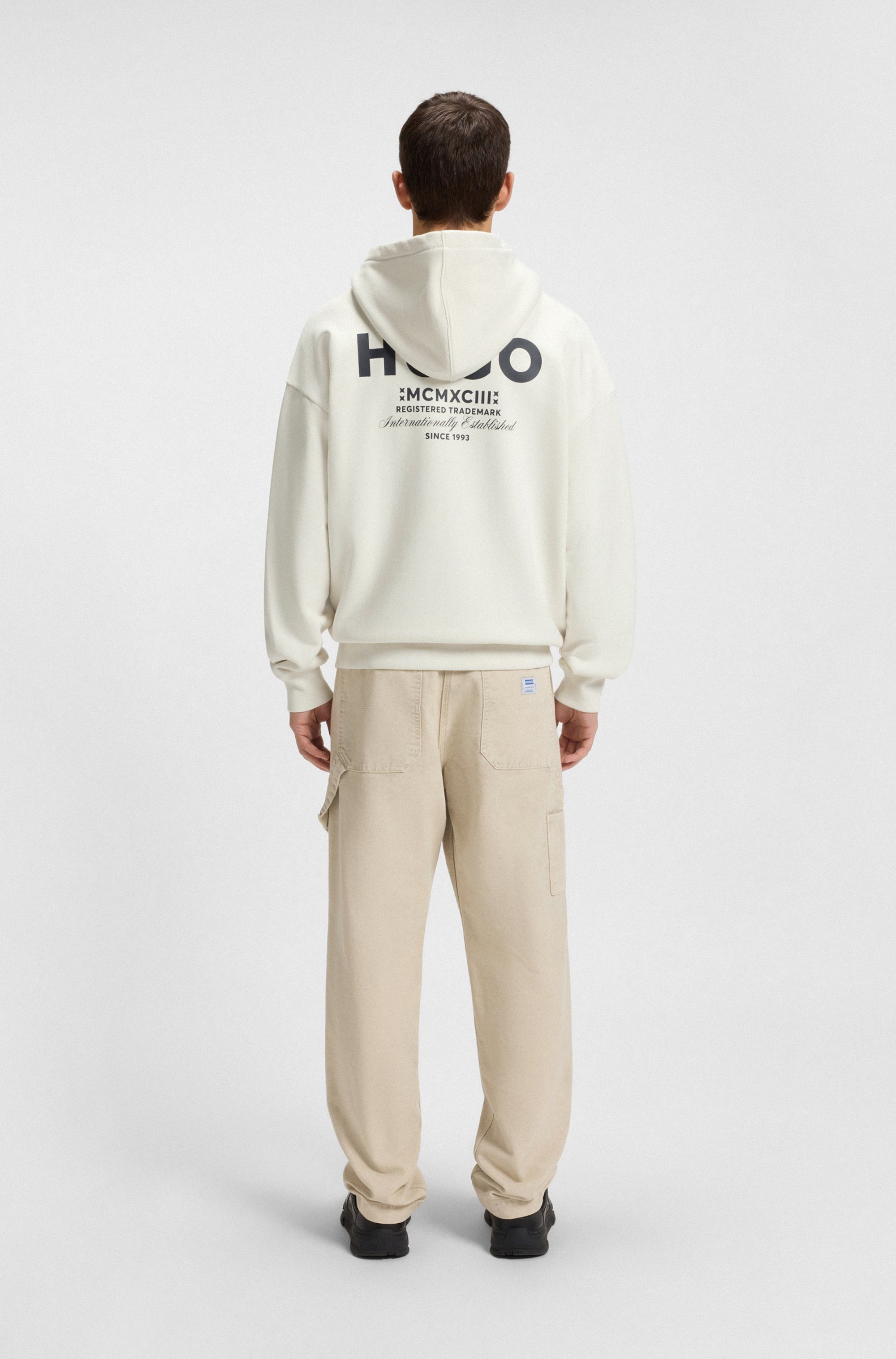 HUGO Blue Hoodie Nazardo
