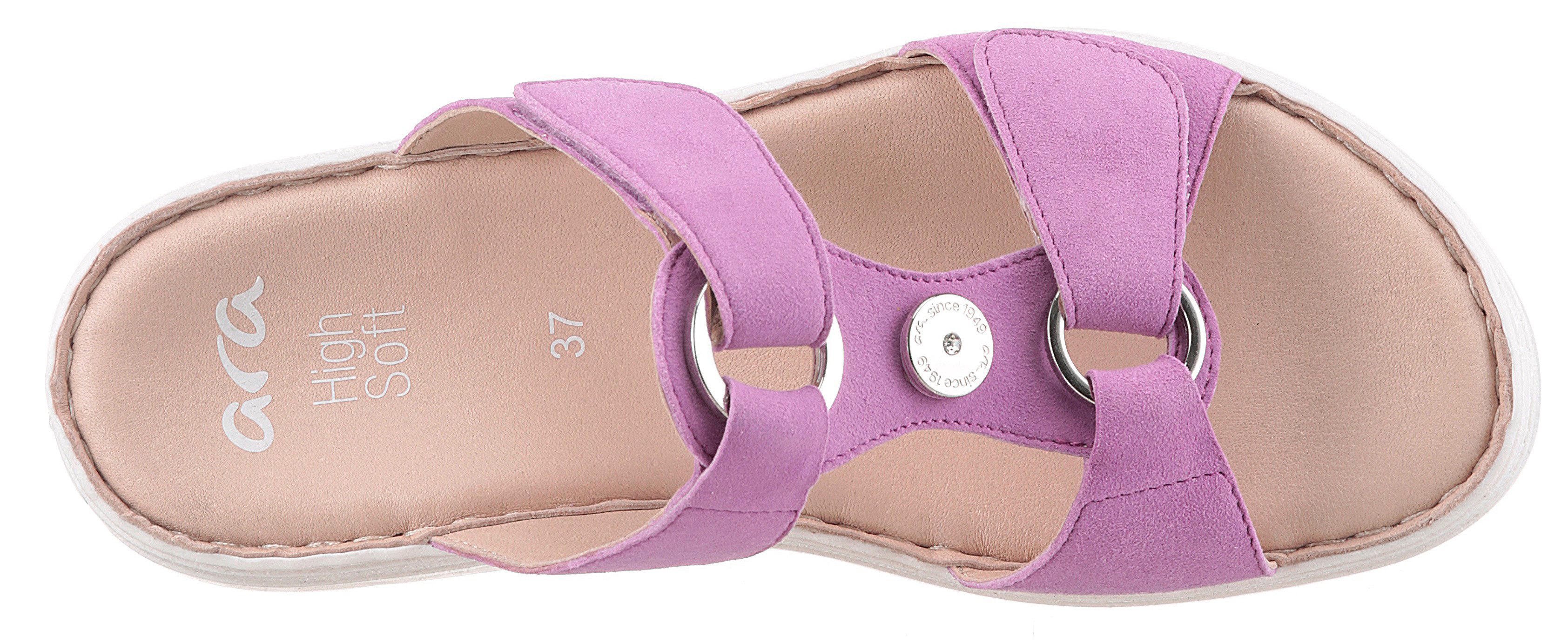 Ara Slippers LA PALMA , sandaal, klittenbandschoen in breedte g (= breed)