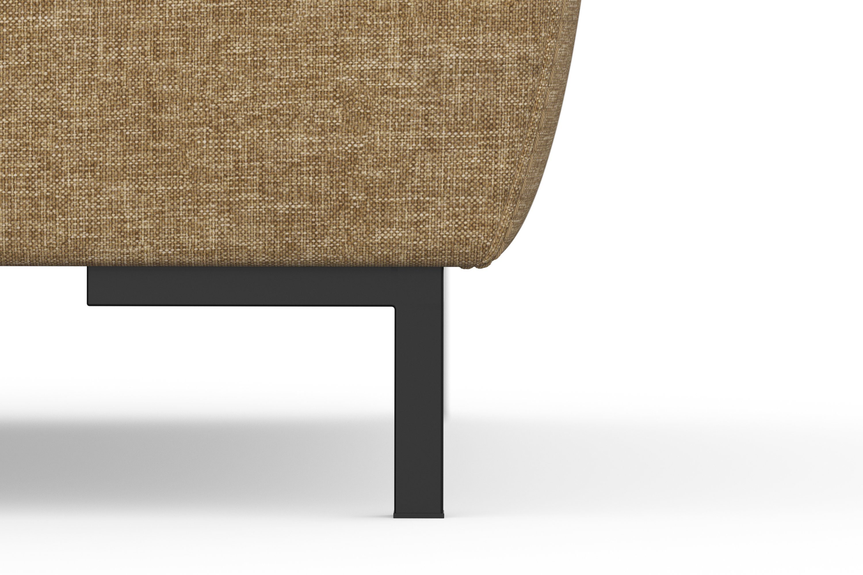 DOMO collection Hoekbank Capelo, comfortabel, duidelijke lijnen kenmerken dit ontwerp, L-Vorm met verstelbare armleuningen, naar keuze met slaapfunctie, binnenvering