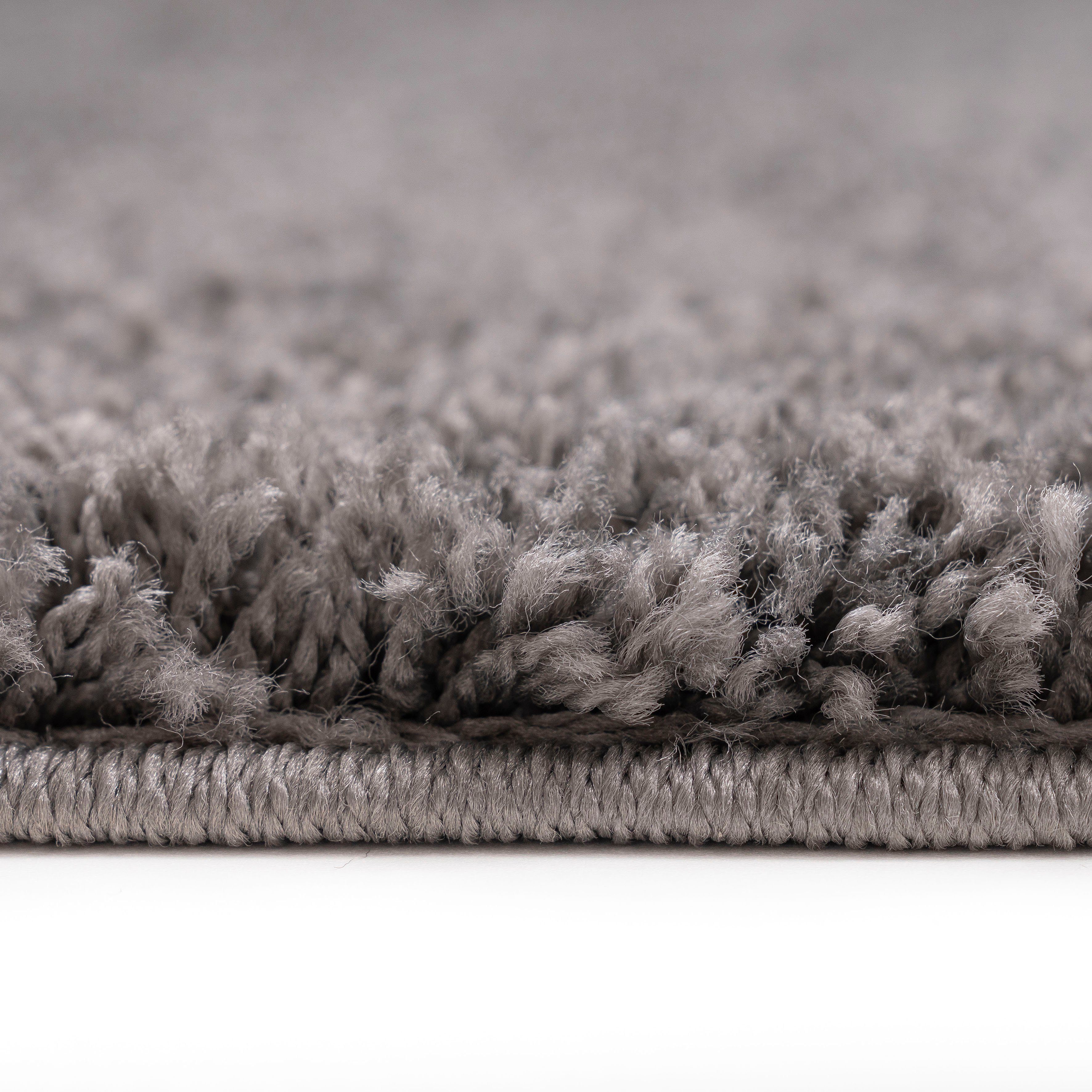 Bruno Banani Hoogpolig vloerkleed Shaggy Soft geweven, uni kleuren, bijzonder zacht en knuffelig, klantenfavoriet