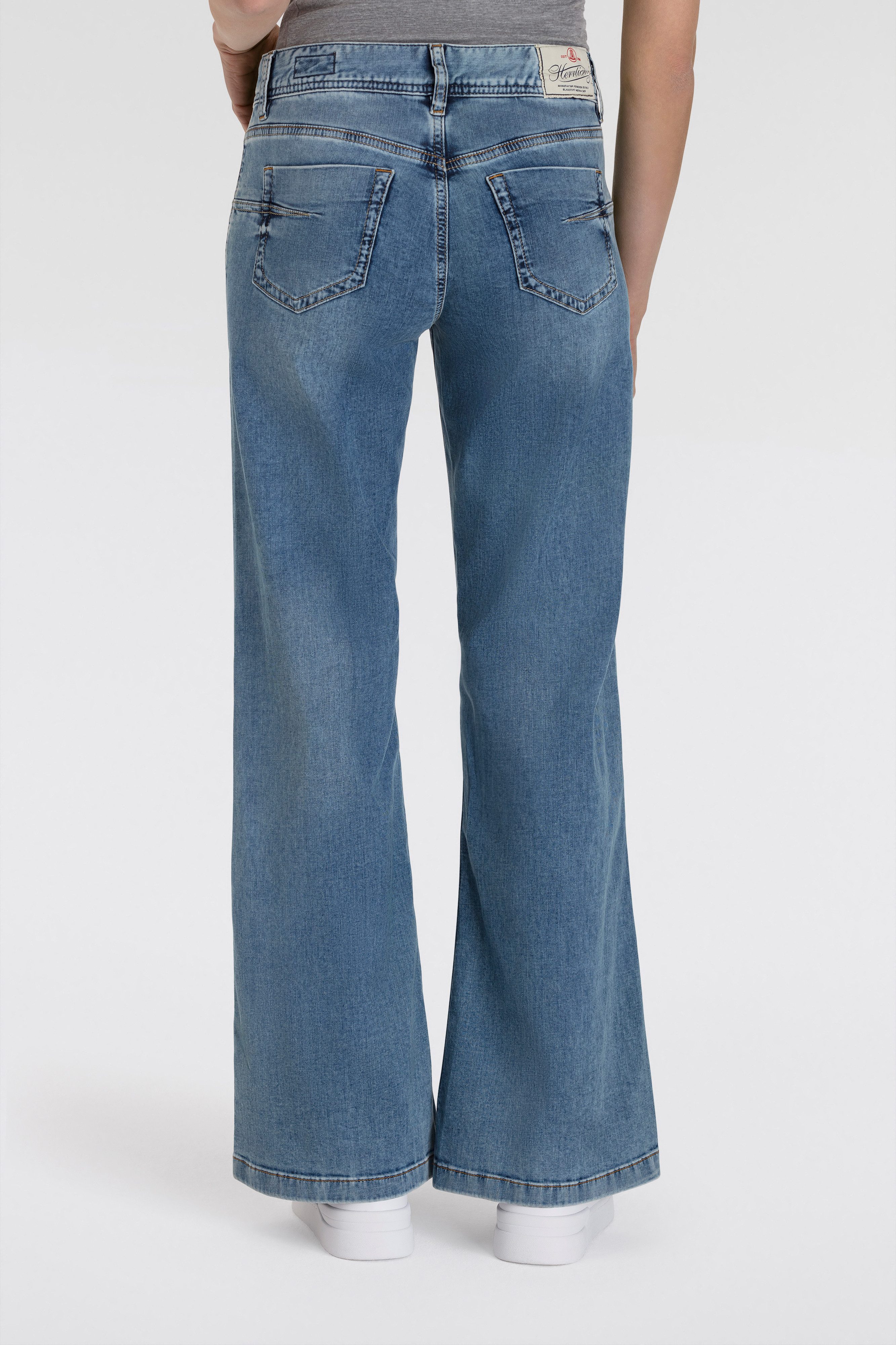 Herrlicher 5-pocket jeans Edna Recycled Denim Light