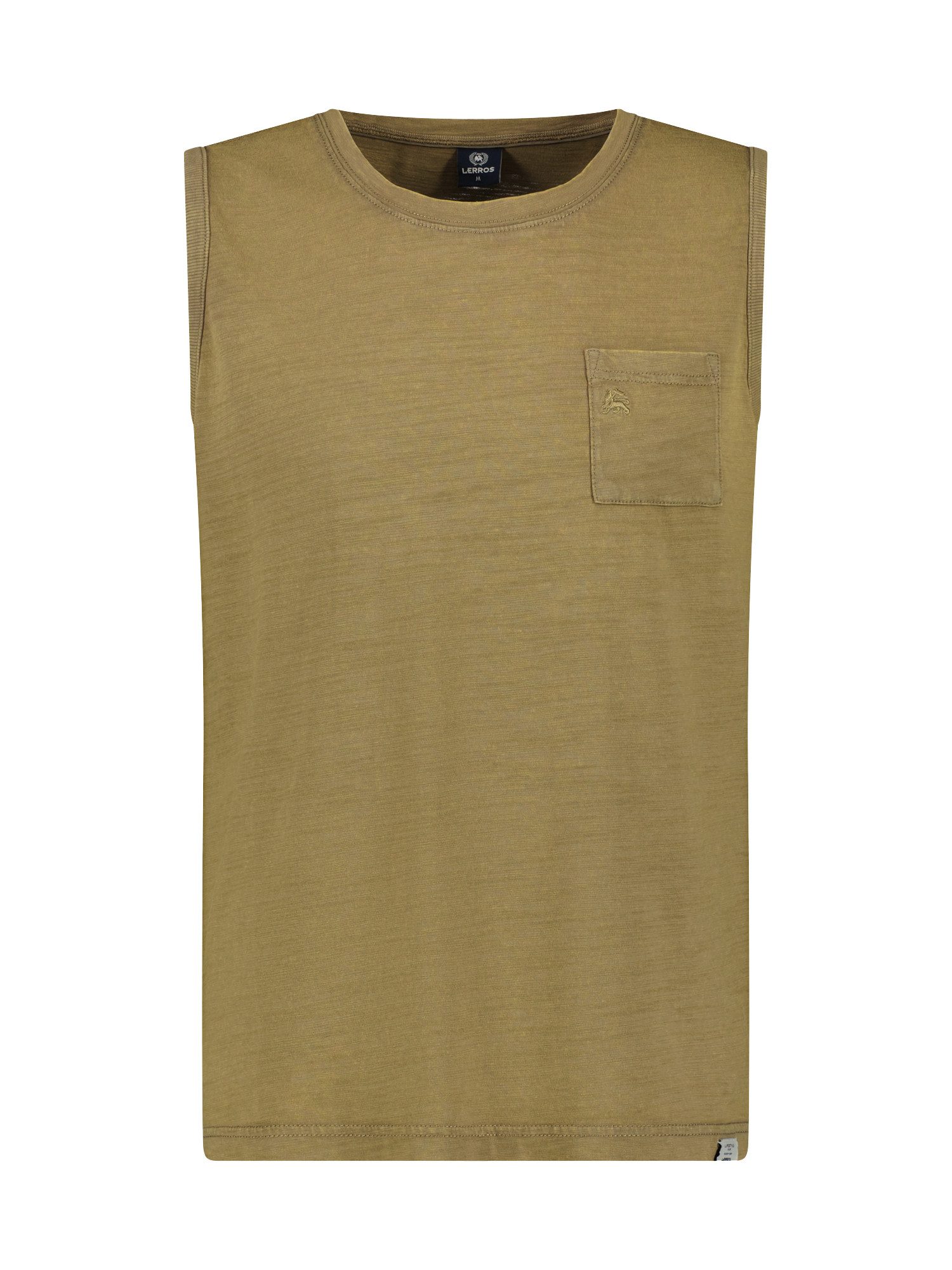 Lerros Muscle-shirt LERROS comfortabel tanktop met borstzak