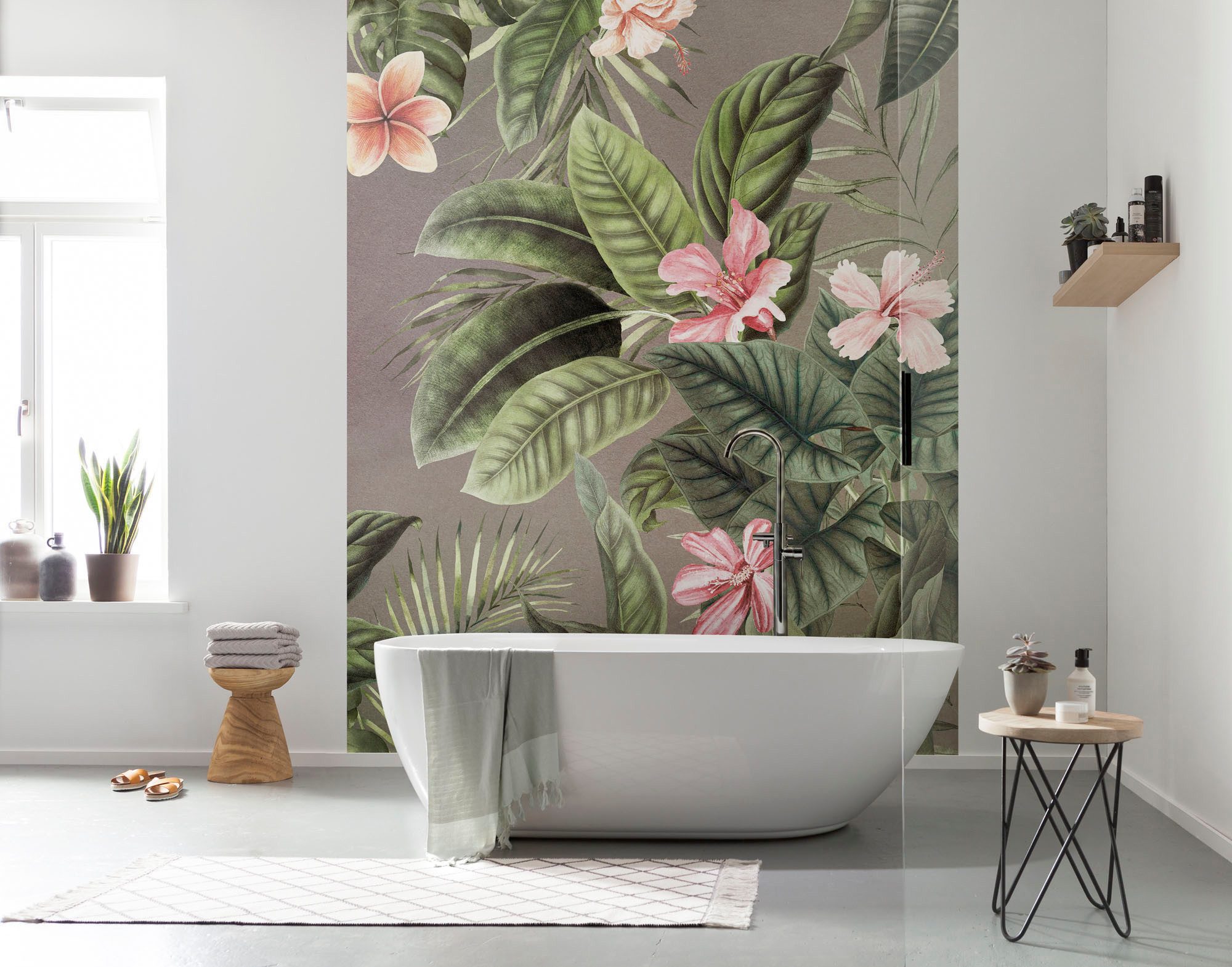 Komar Fotobehang Digitale print vlies - Large Bloomed - Afmeting 200 x 250 cm (1 stuk)