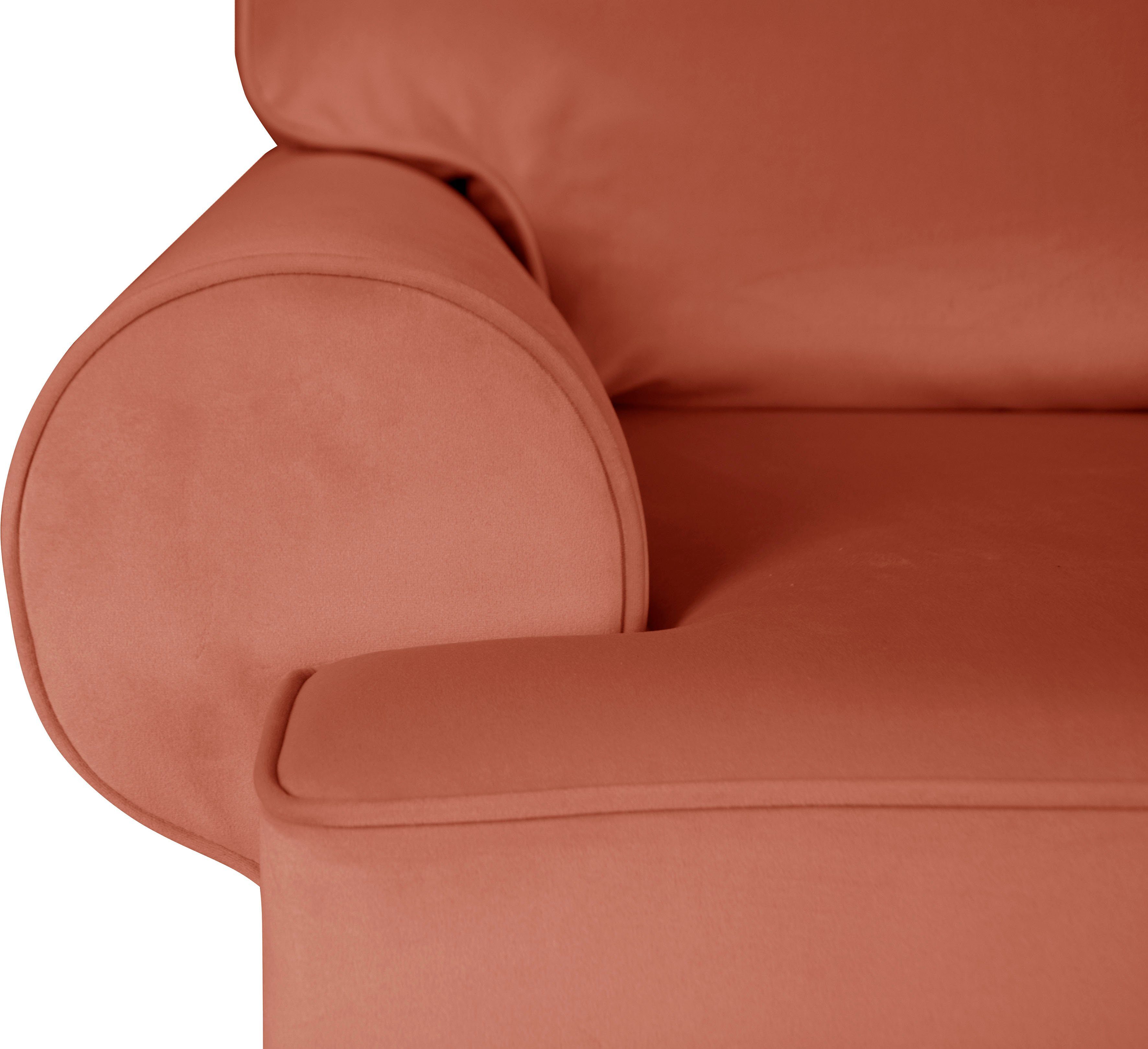 Home affaire 3-zitsbank Vitreux ook in bouclé-bekleding, incl. sierkussen