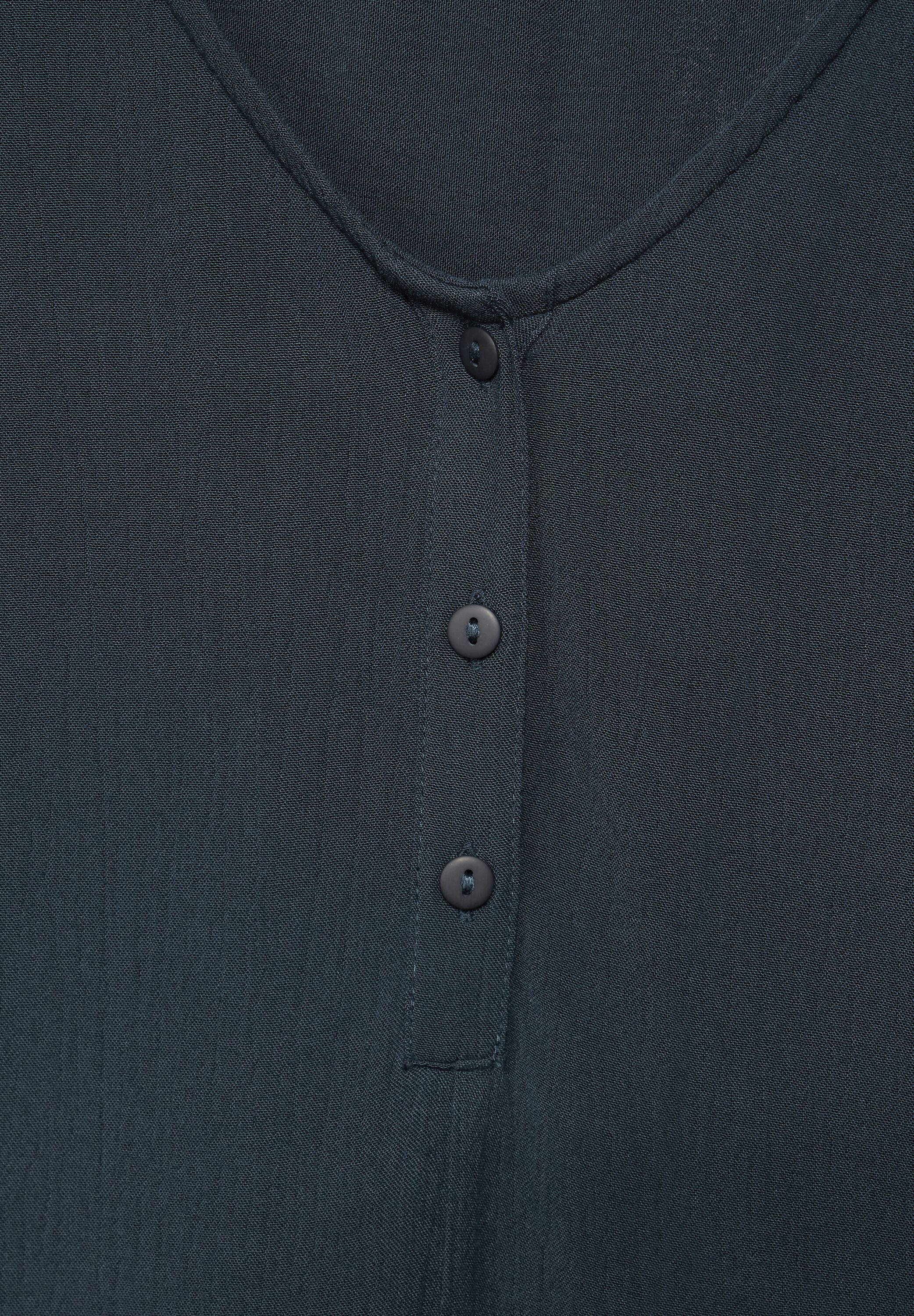 STREET ONE Shirttop met zachte crinkle viscose voorkant