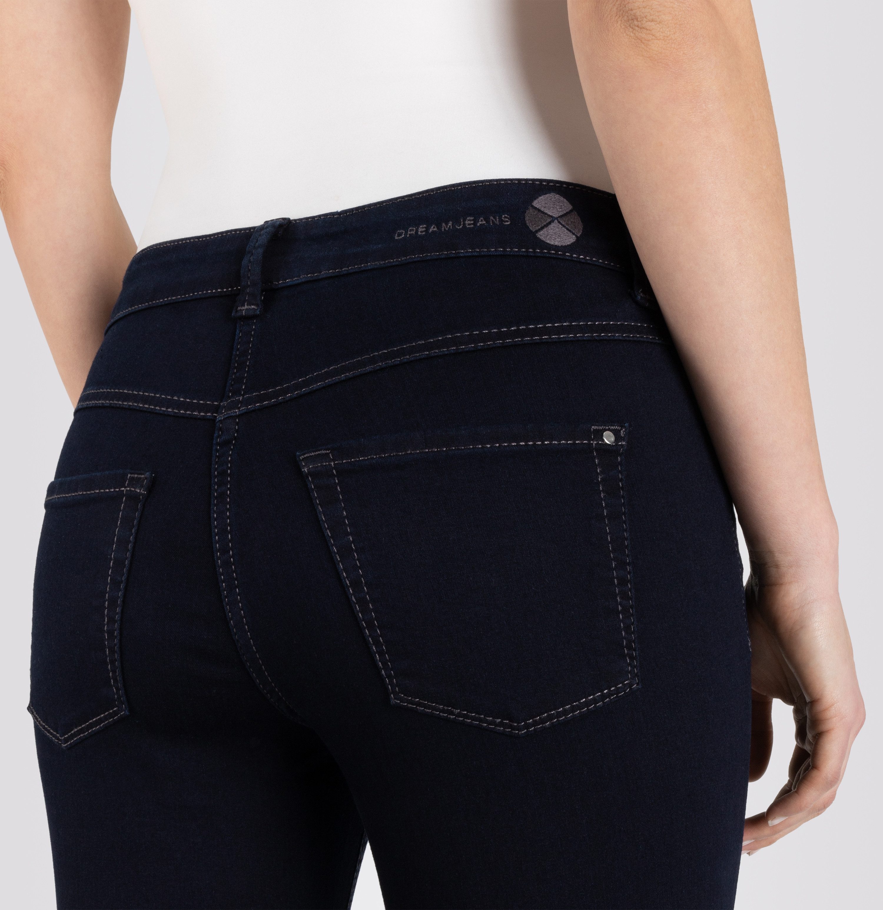 MAC 7 8 jeans Dream Chic Verkort model met ritssluiting