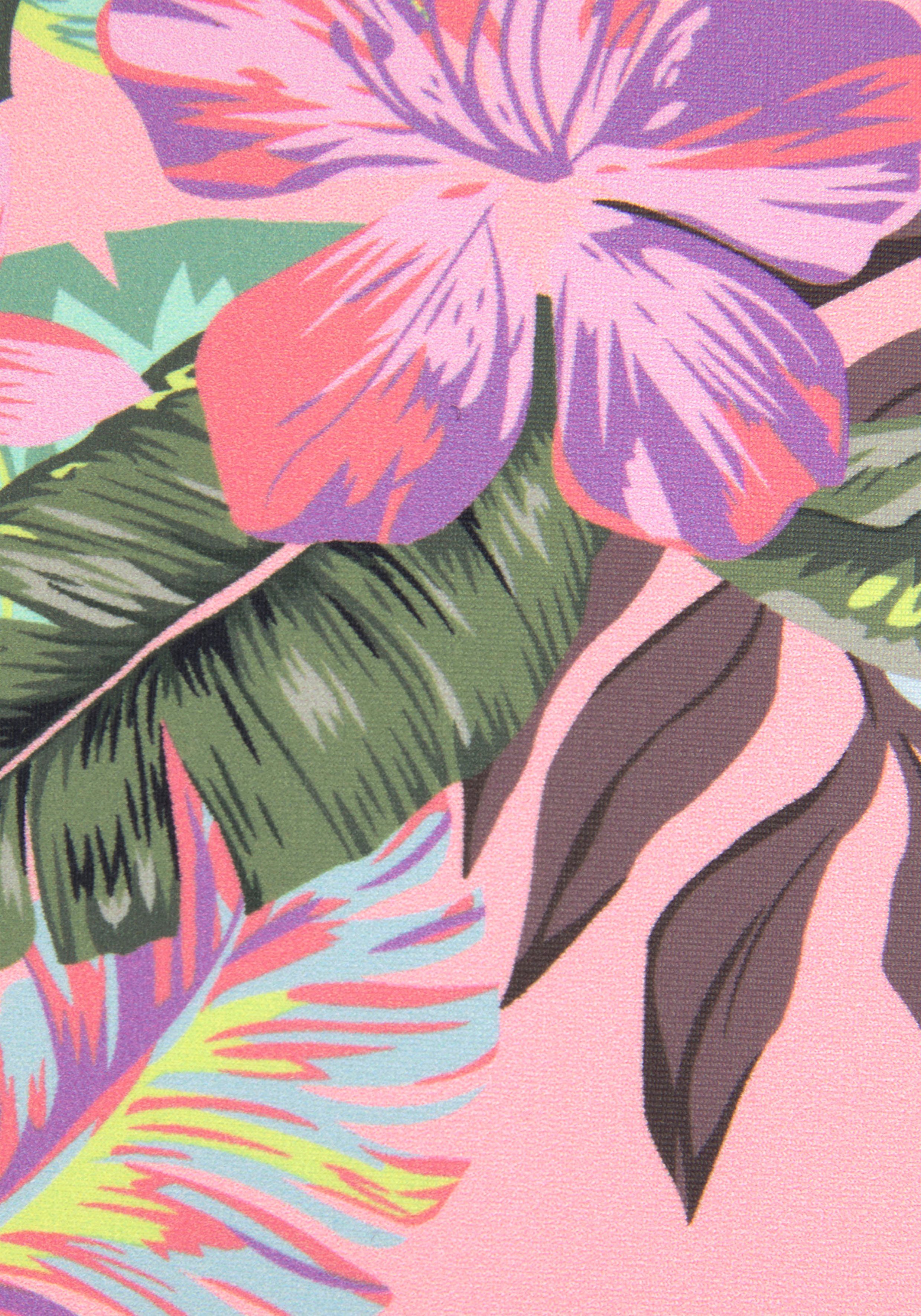 s.Oliver RED LABEL Beachwear Bikinibroekje AZALEA met tropische print