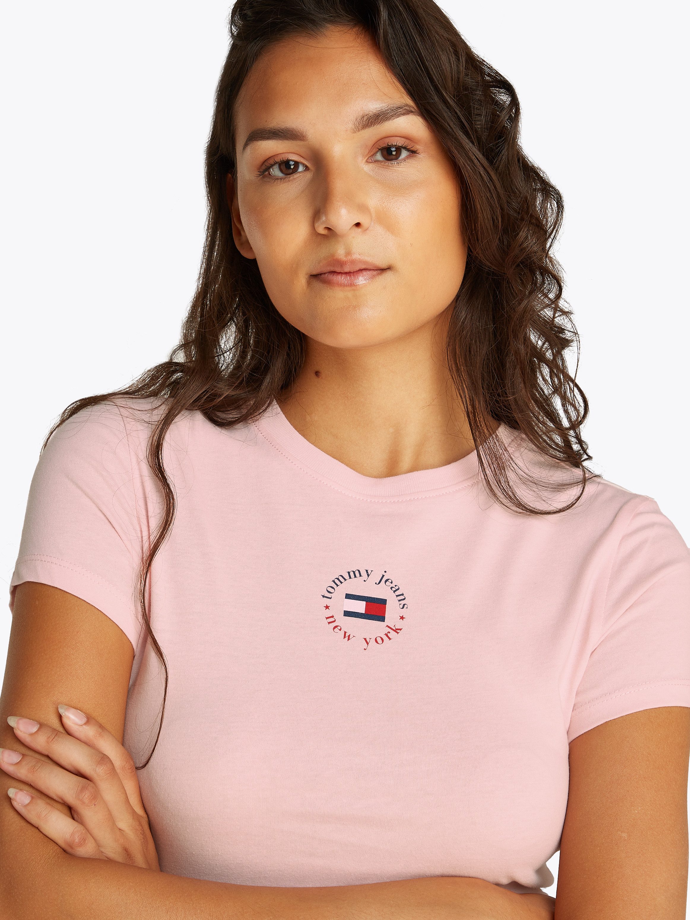 TOMMY JEANS T-shirt TJW SLIM ESSENTIAL LOGO 2 TEE