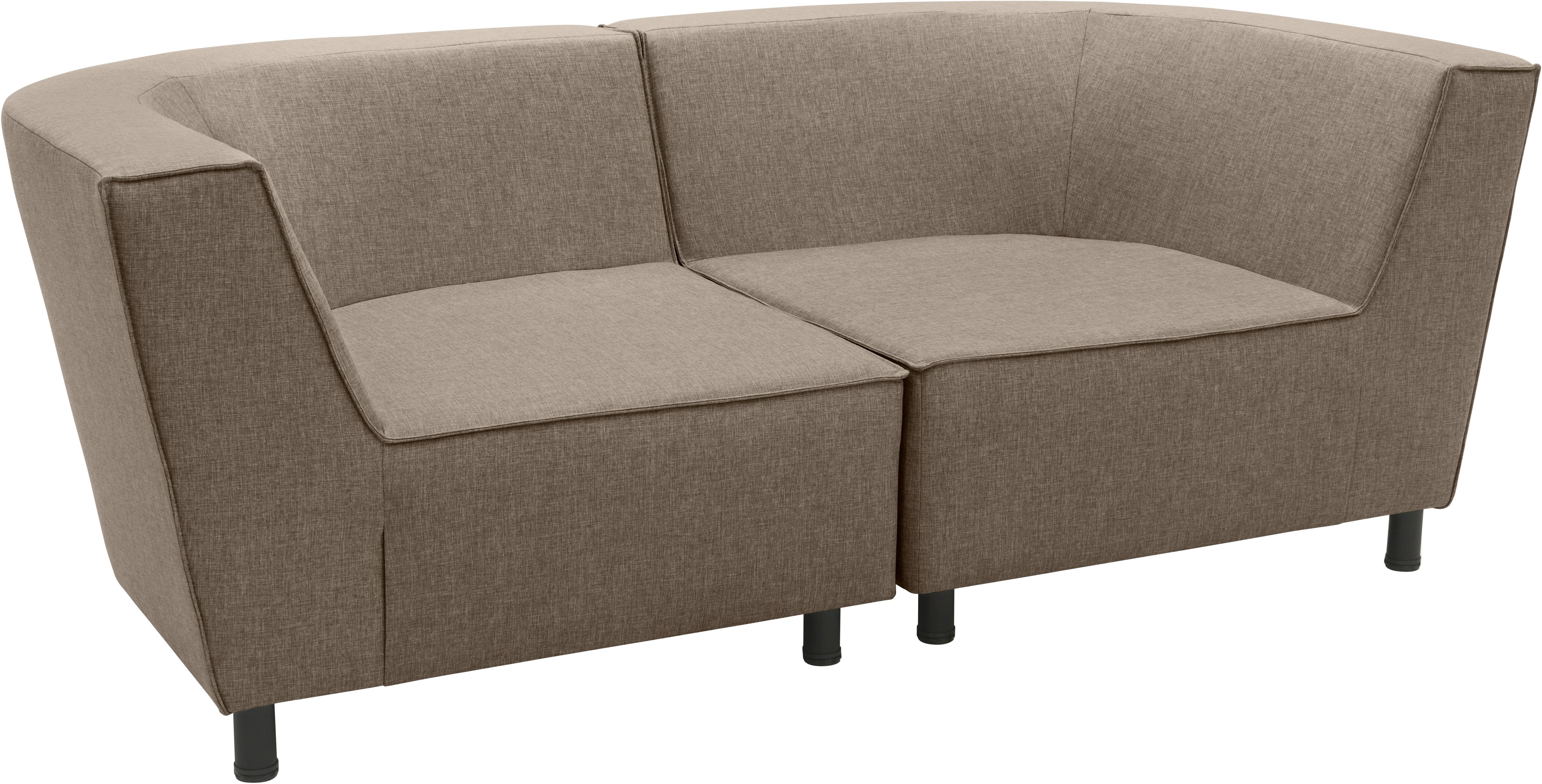 DOMO collection 2-zitsbank Sonna, individueel samen te stellen Tuinlounge-set of enkele elementen, buiten