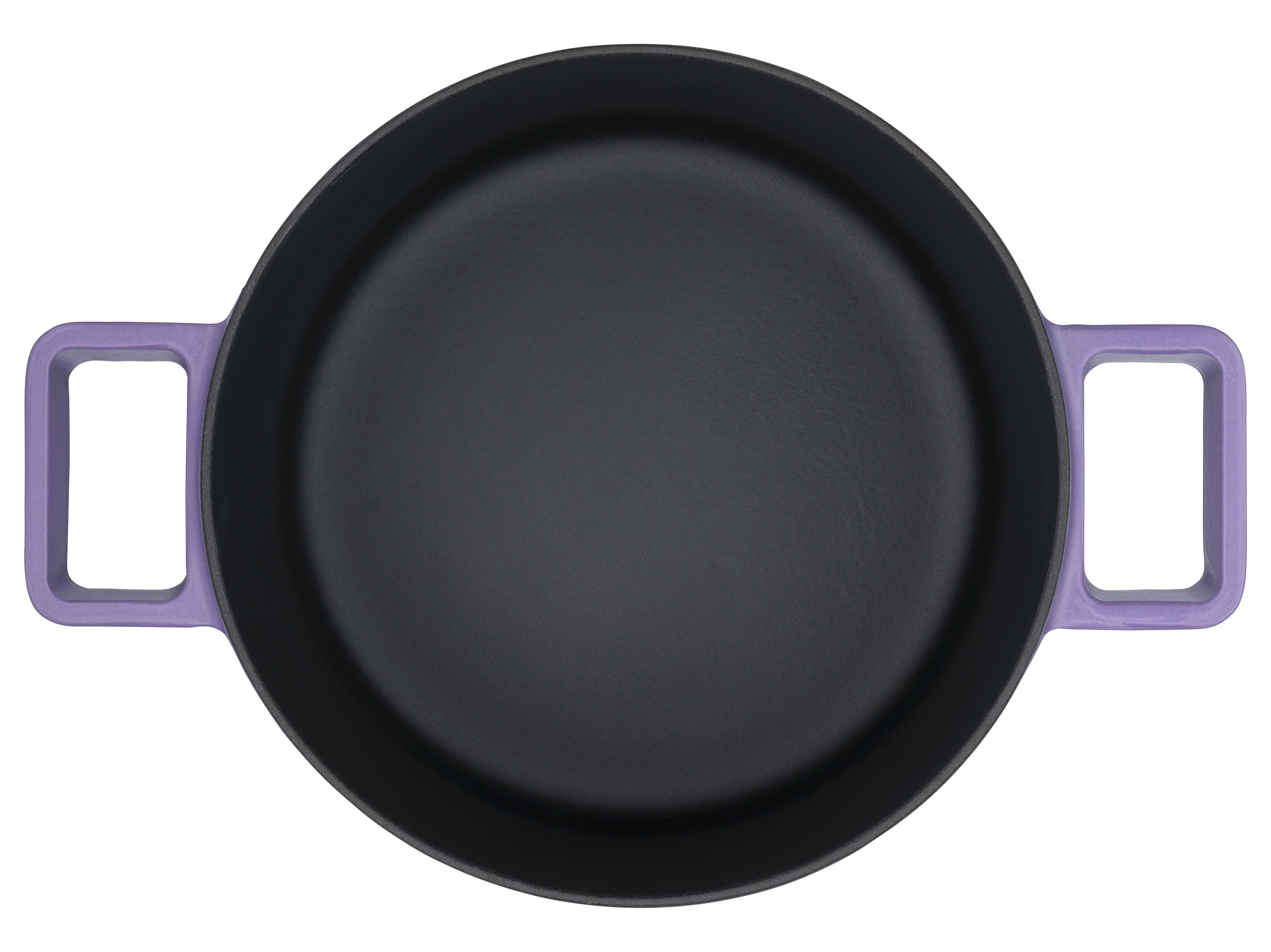 WMF Braadpan Flavour, Ø 24 cm 5,2 liter, gietijzeren kookgerei, deksel met condensatienoppen