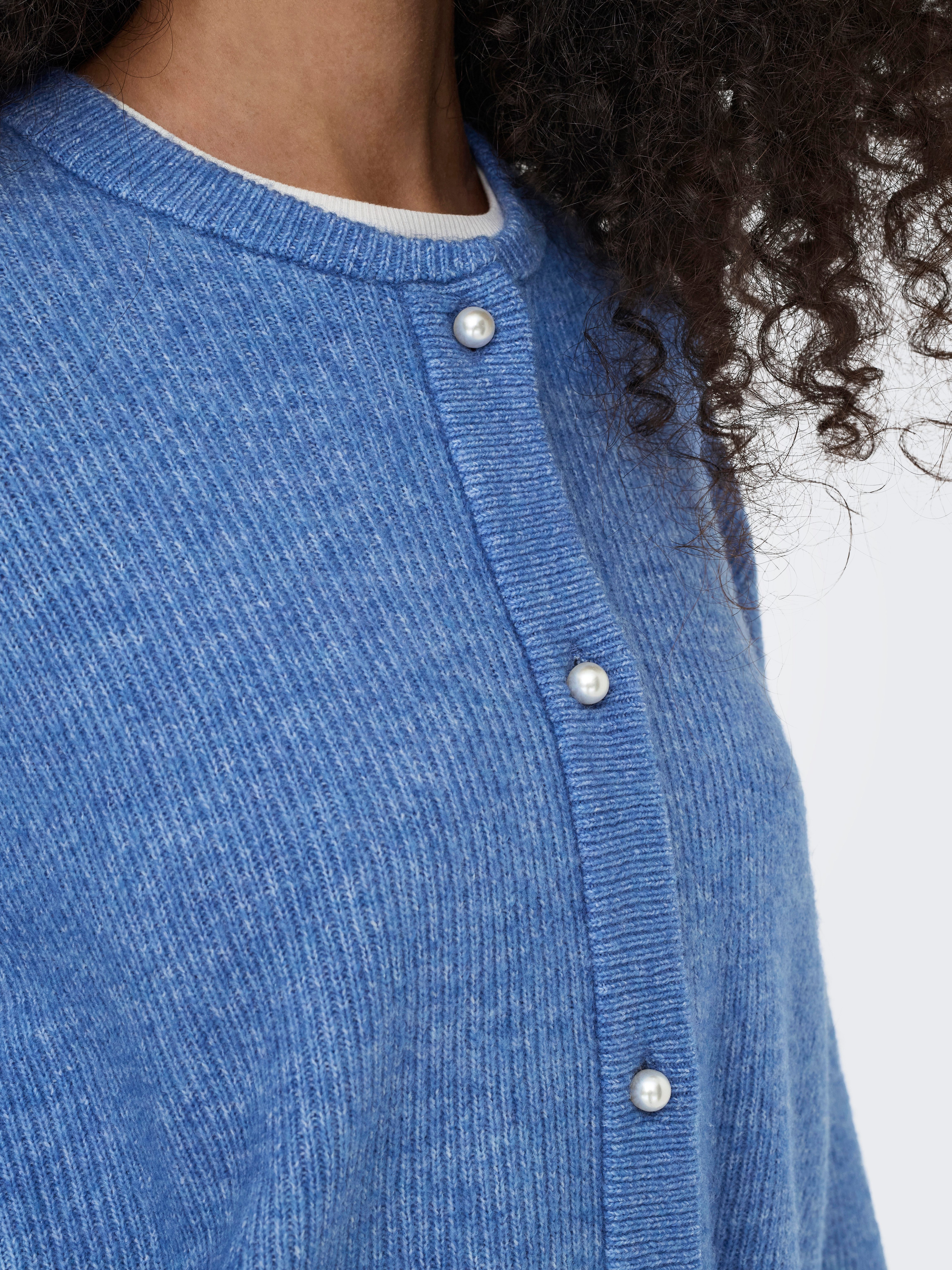 JDY Vest JDYLUMI LIFE L/S BUTTON CARDIGA KNT NOOS