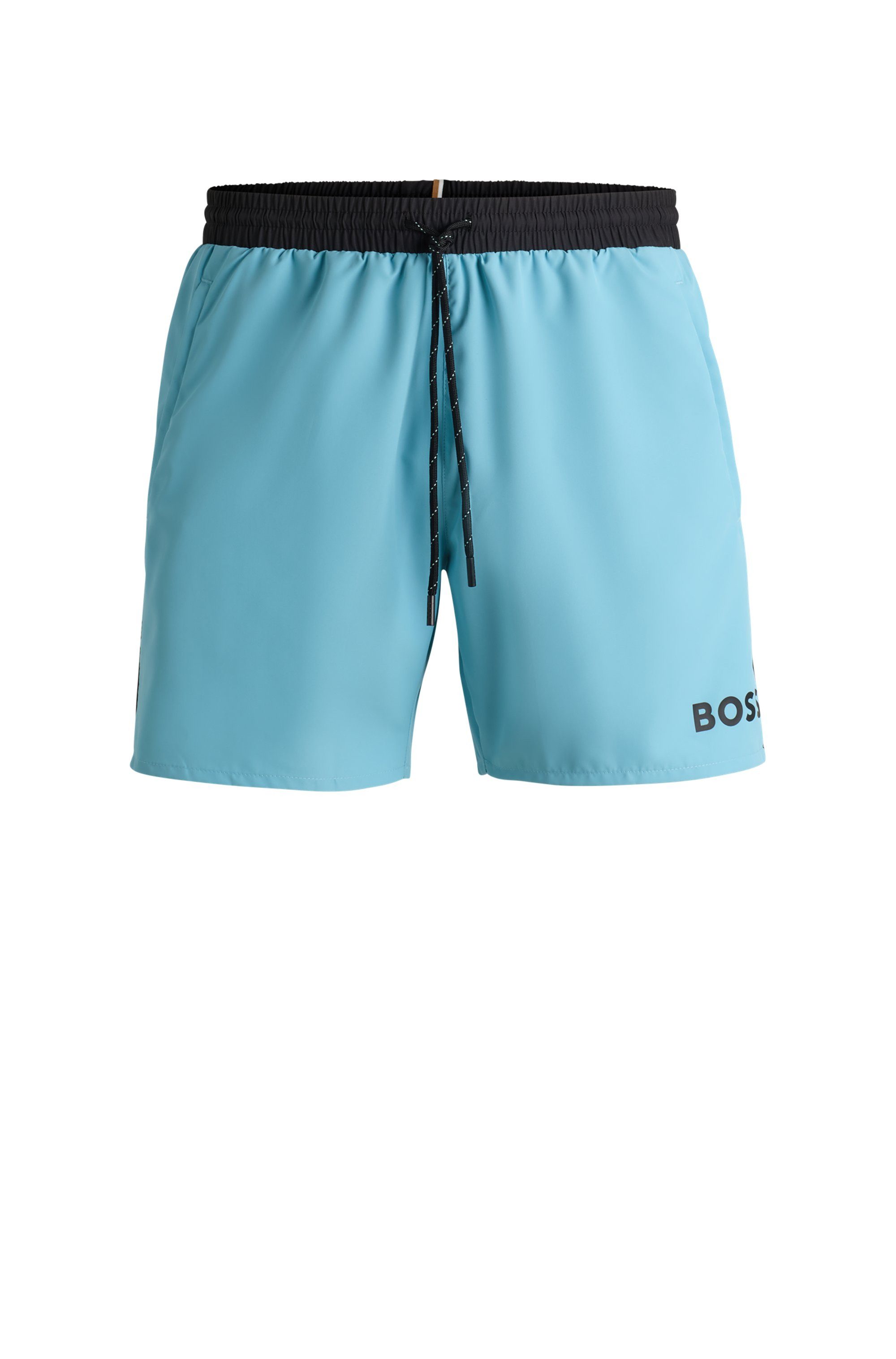 BOSS Zwemshort Starfish met contraststrepen