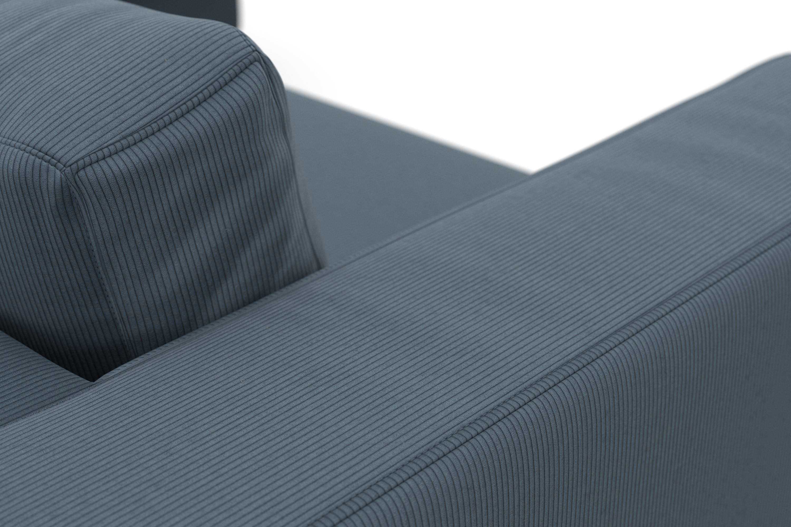DOMO collection Hoekbank Modica, tijdloos en elegant, L-vorm