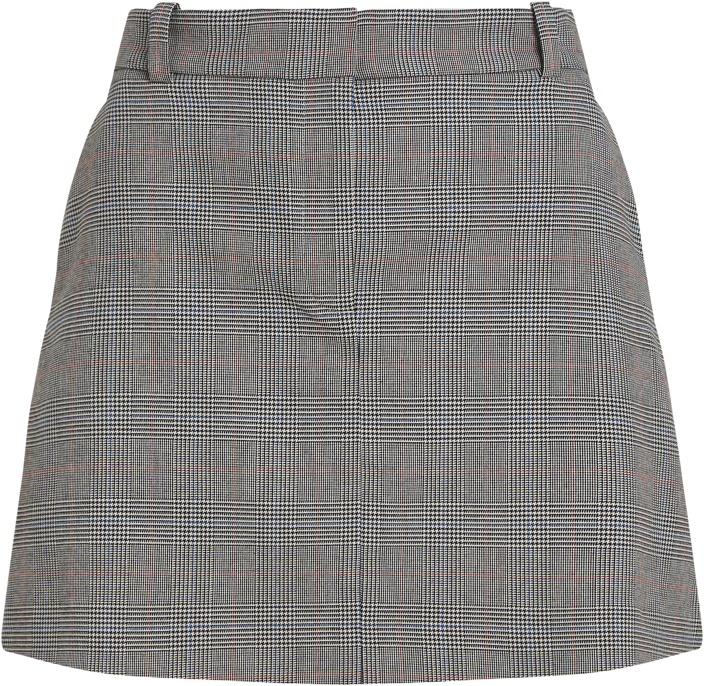 Tommy Hilfiger Kokerrok POW CHECK SHORT SKIRT (Global Serie TH VROUWEN)