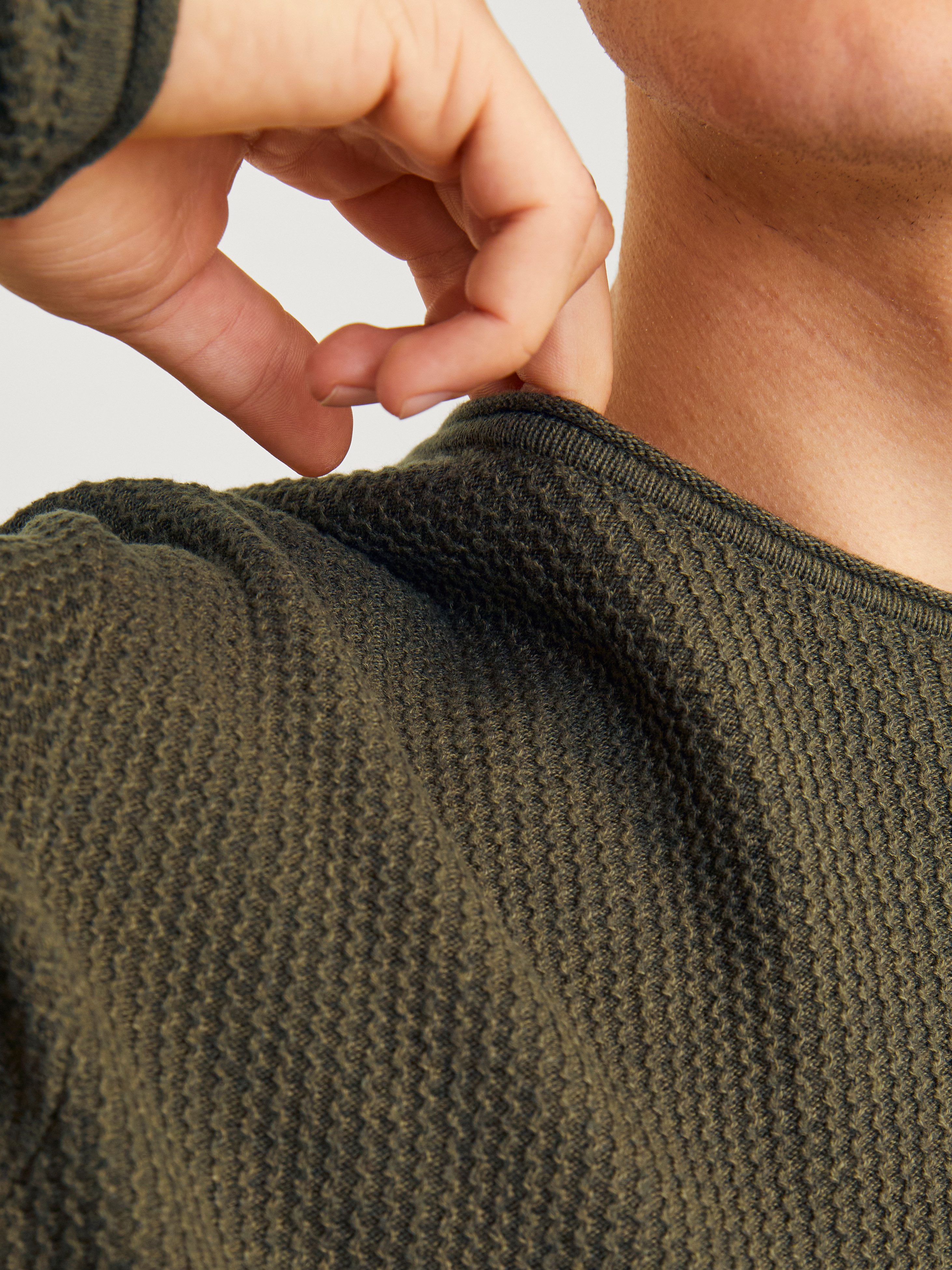 Jack & Jones Trui met ronde hals JJECOOPER KNIT CREW NECK NOOS
