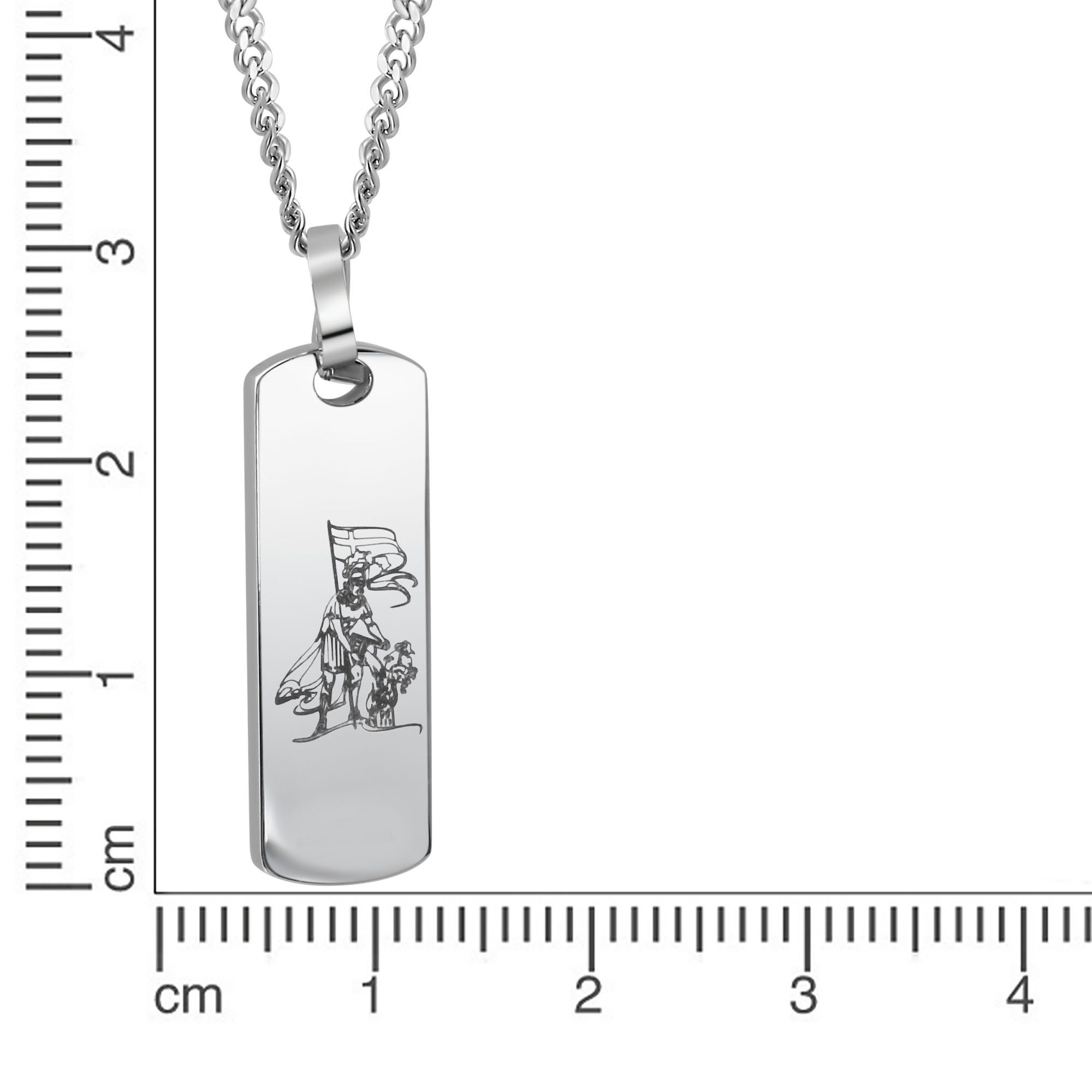 Firetti Ketting met hanger Sieraad cadeau talisman Florian God ter ere, voor de naaste ter bescherming