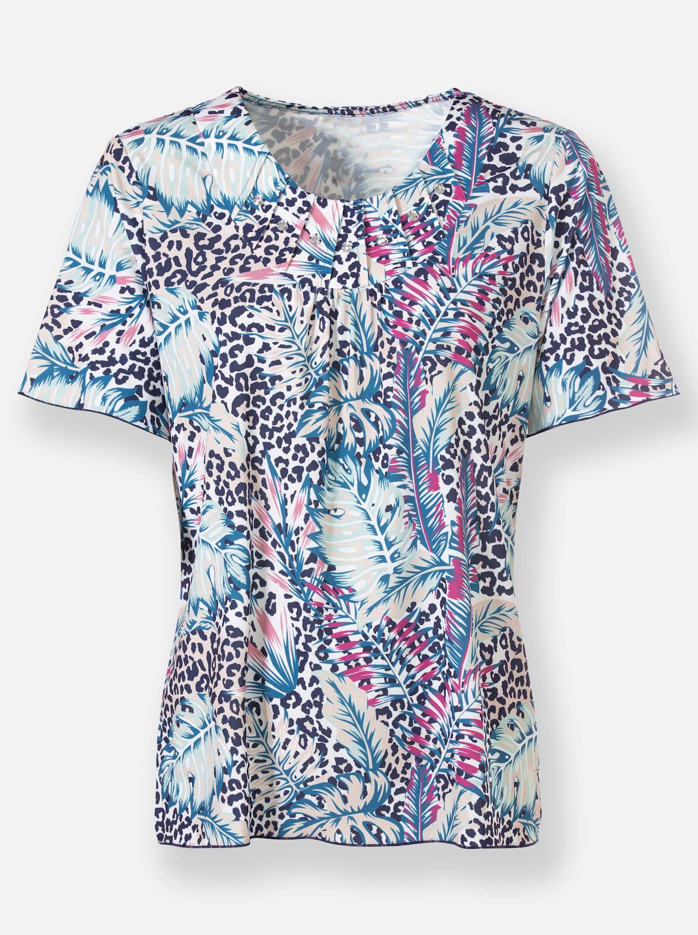 Lady Shirt met ronde hals Shirt (1-delig)