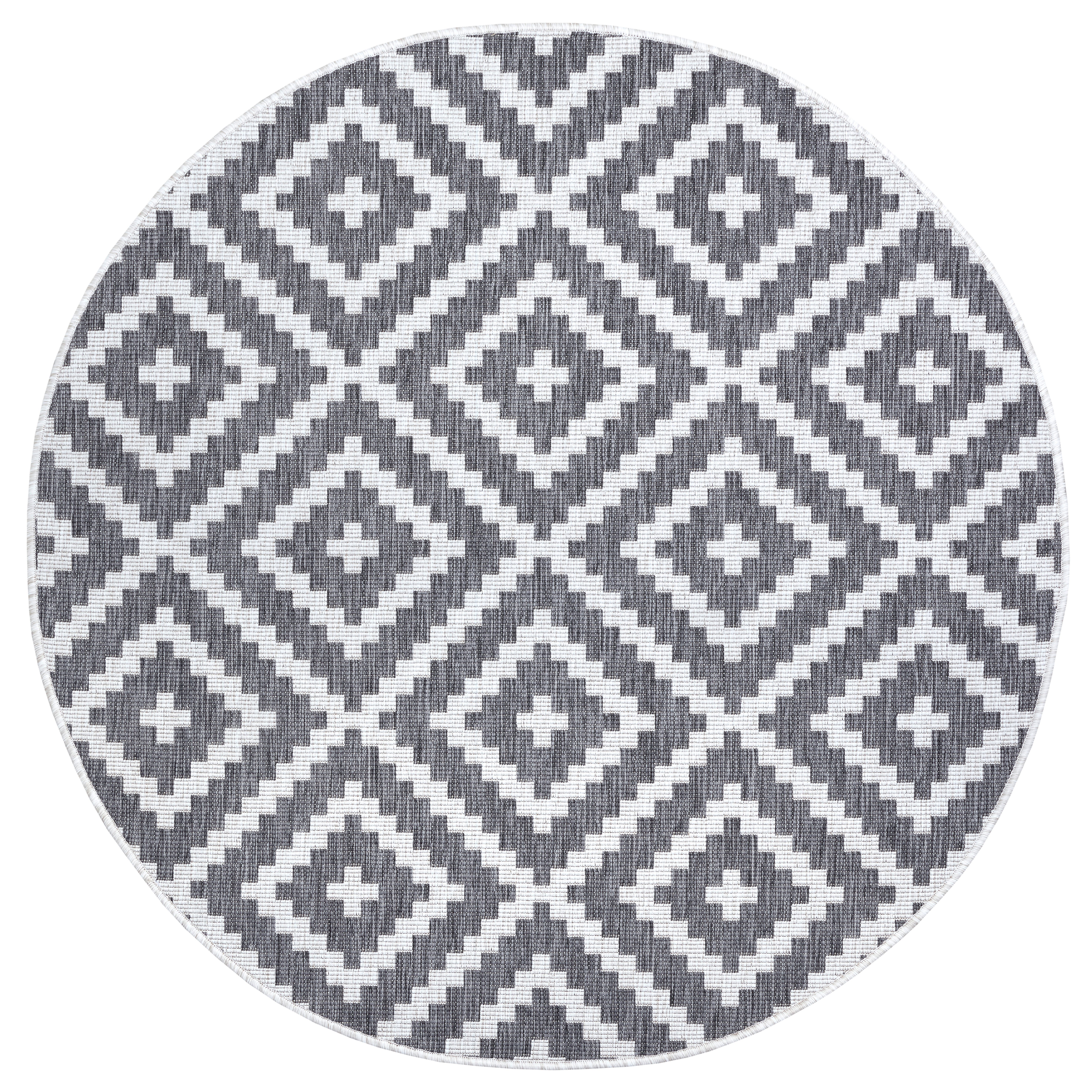 my home Vloerkleed Ronda tweezijdig te gebruiken kleed Sisal-look, platweefsel, in- en outdoor, geometrisch boho design
