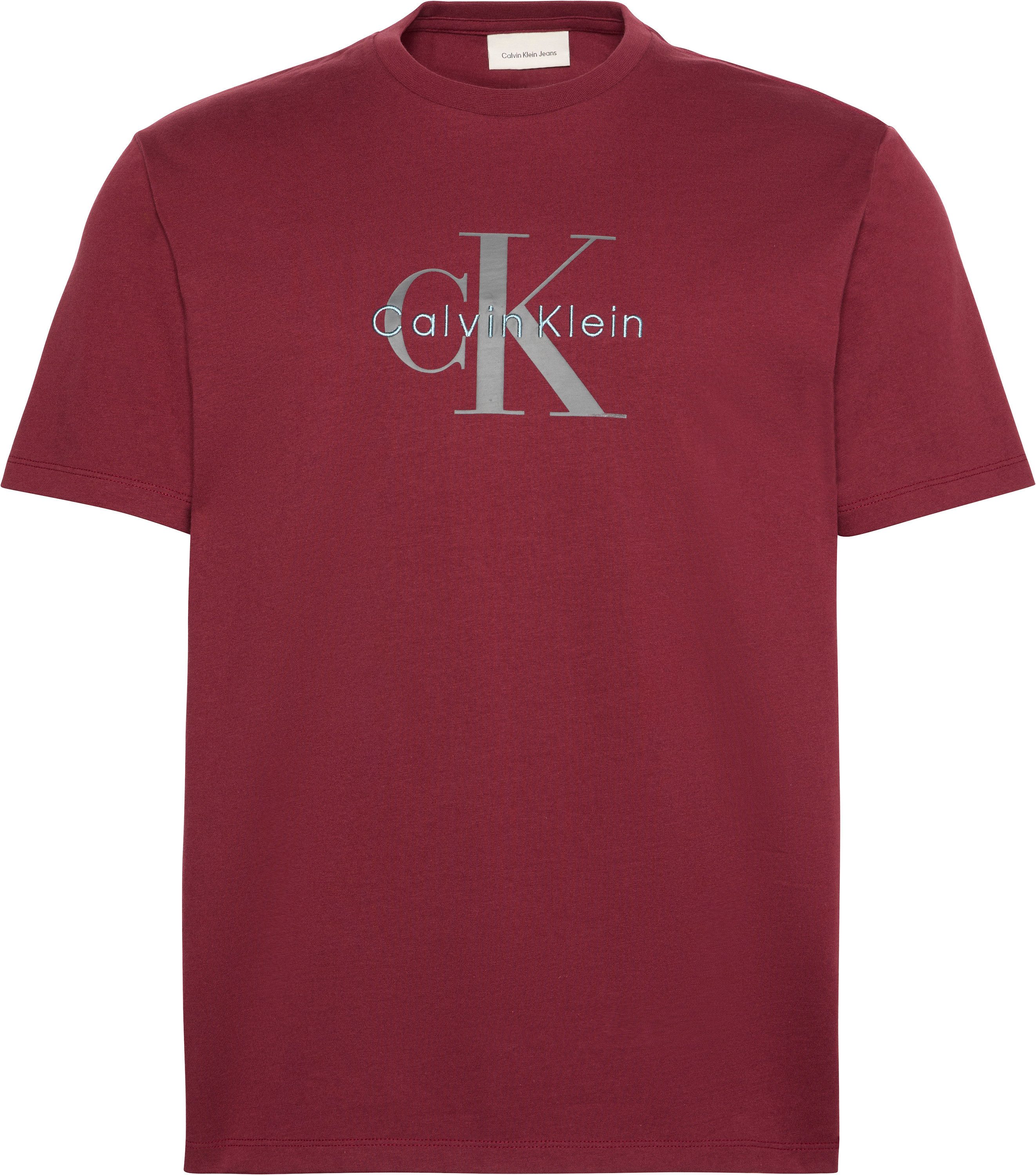 Calvin Klein T-shirt SS Hero Monologo Tee 20s Met ronde hals, regular fit