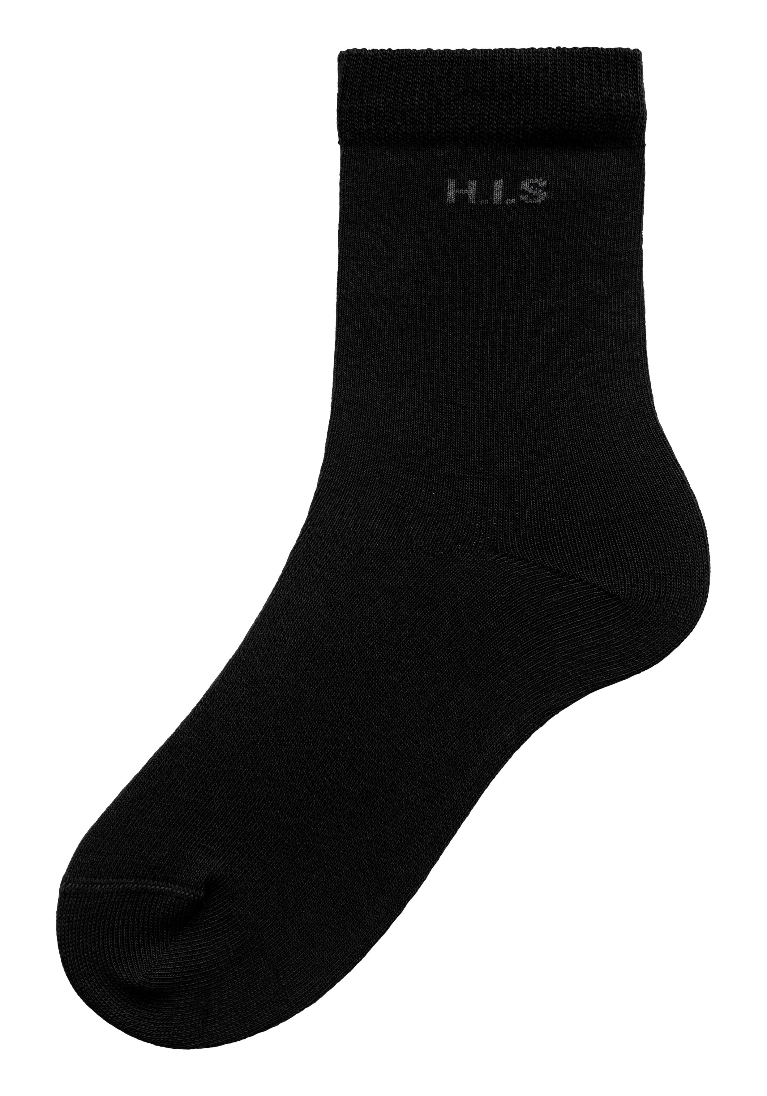 H.I.S Sokken met ingebreid logo (set, 16 paar)