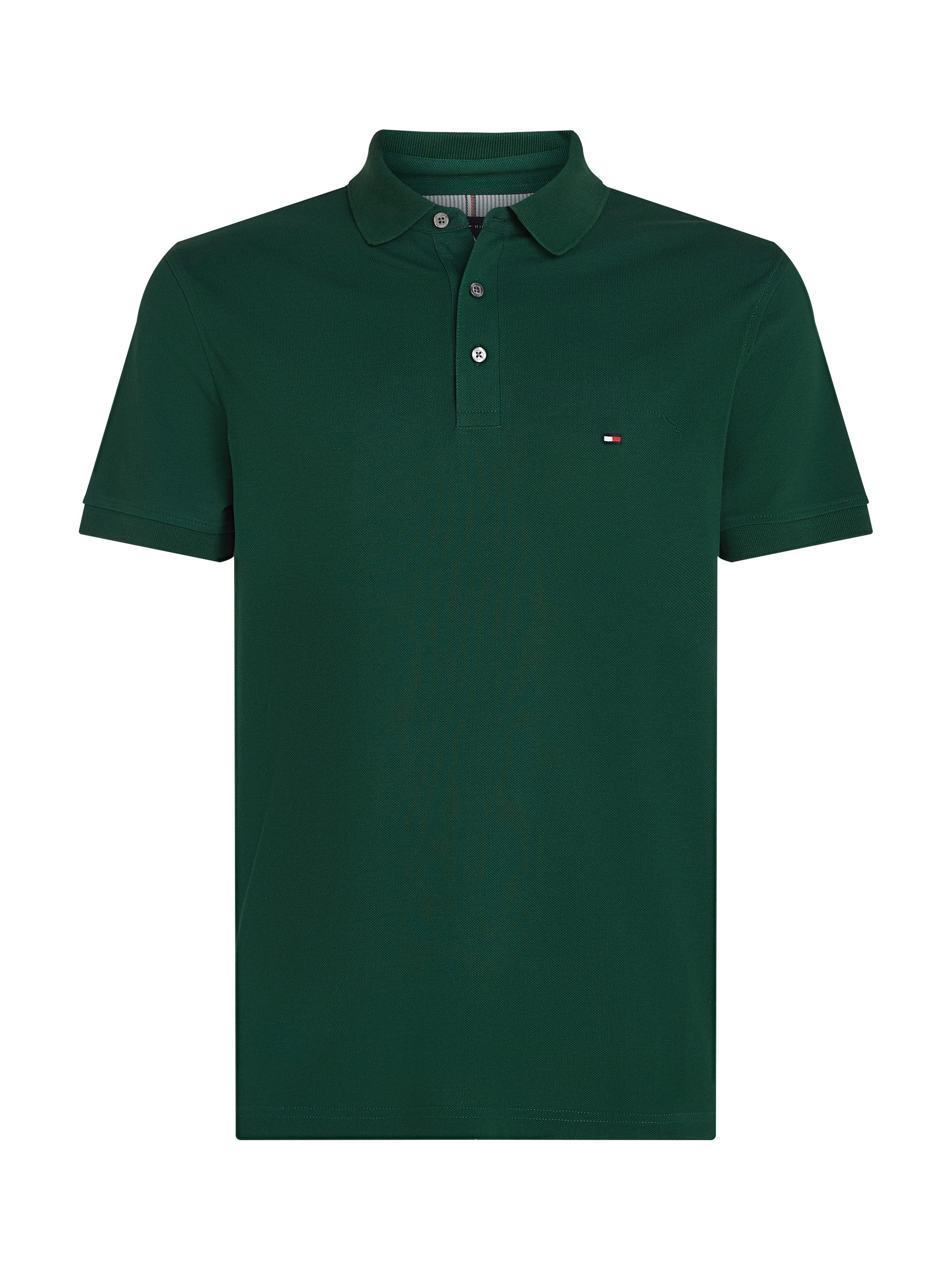 Tommy Hilfiger Poloshirt 1985 SLIM POLO van iets gestructureerd piqué
