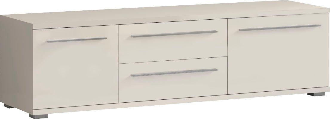 Places of Style Tv-meubel Piano TV-kast breedtes 165 en 180 cm soft-close functie Hoogglans UV-gelakt, Br 180 cm met verschillende deur- en