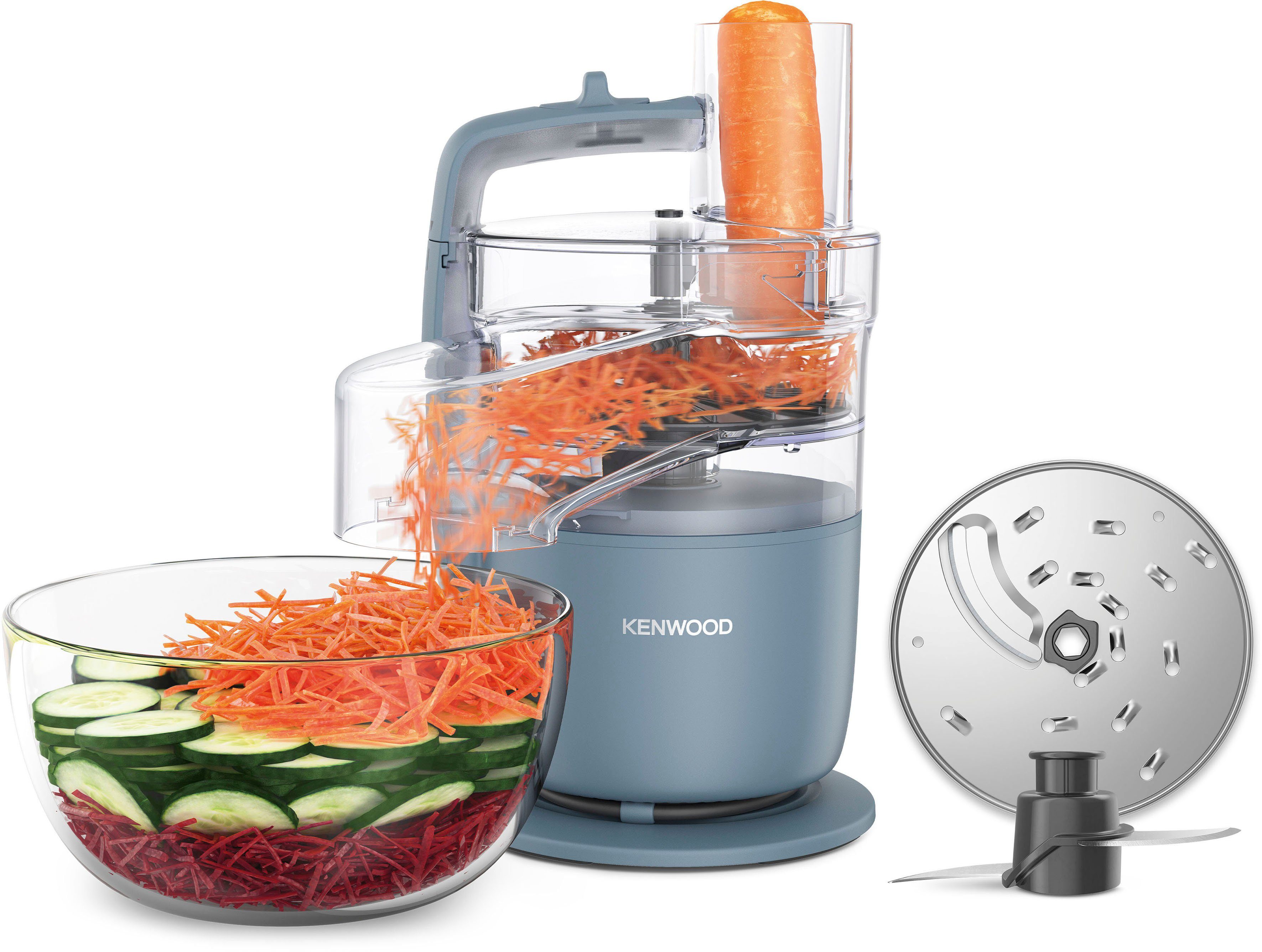 KENWOOD Compacte keukenmachine MultiPro Go FDP22.130GY