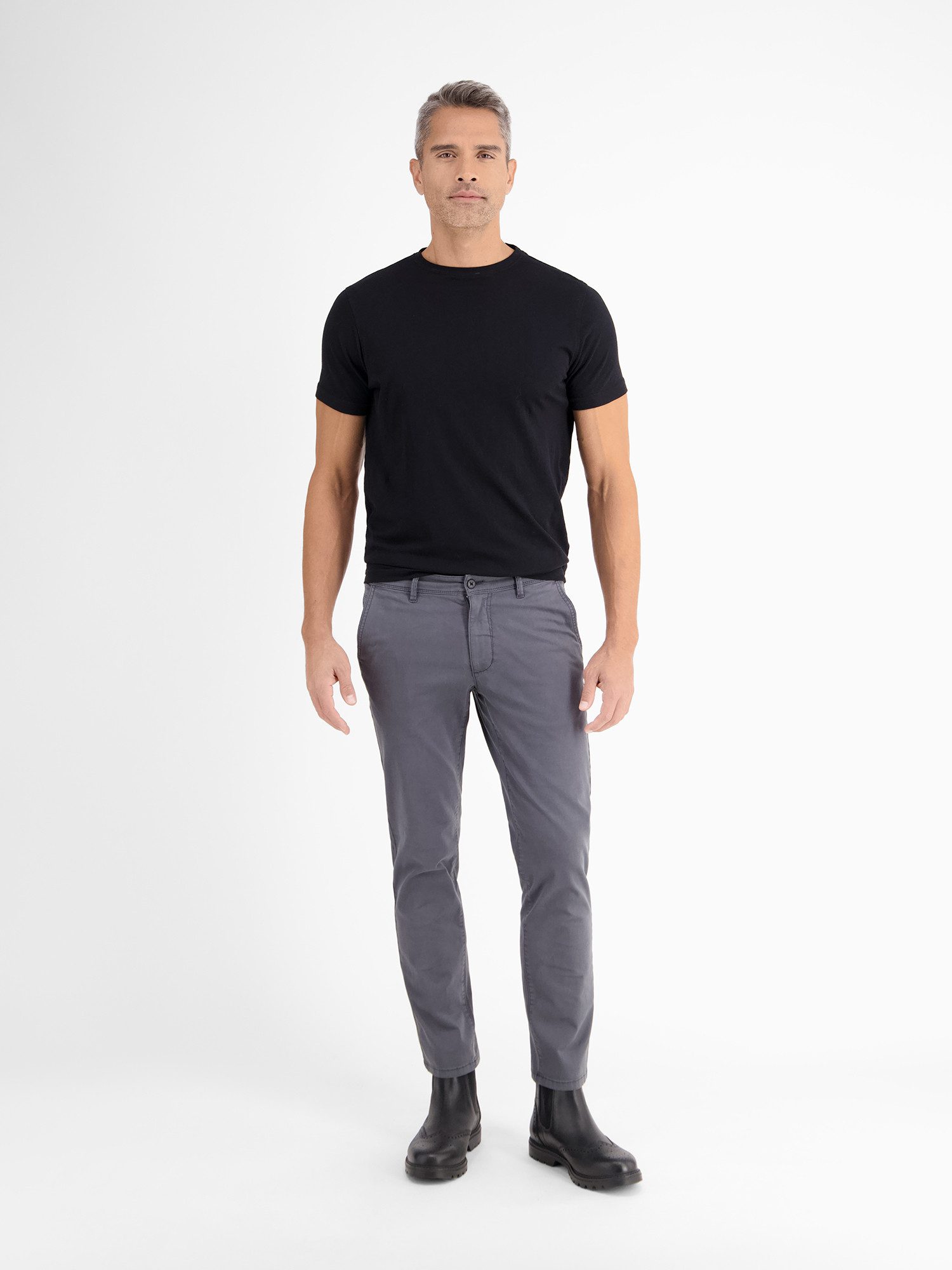 Lerros 5-pocket jeans LERROS Basic Chino in structuurkwaliteit, SLIM FIT