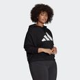 adidas performance sweatshirt 3b primegreen relaxed womens zwart