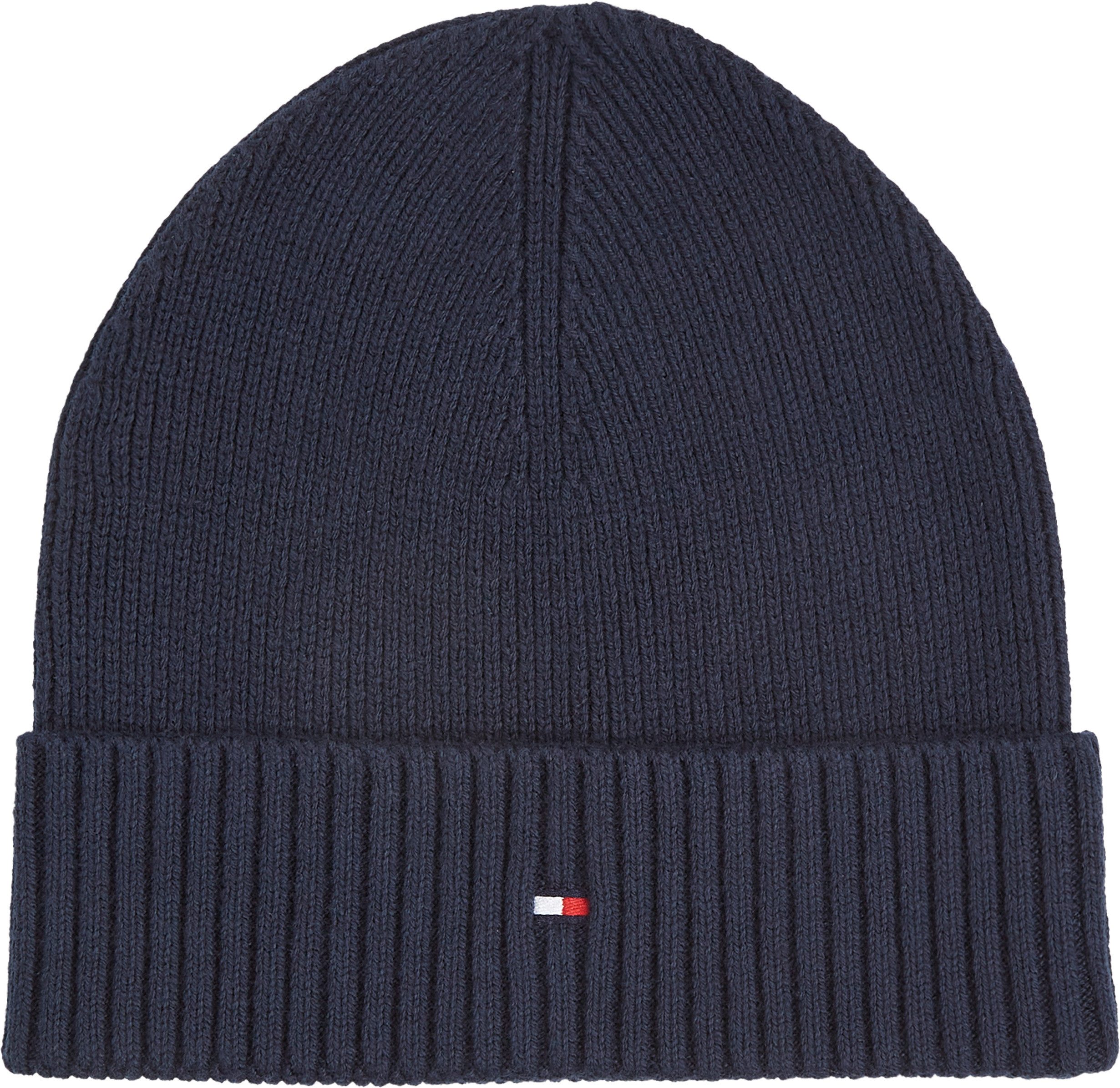 Tommy Hilfiger Gebreide muts TH FLAG PIMA COTTON BEANIE