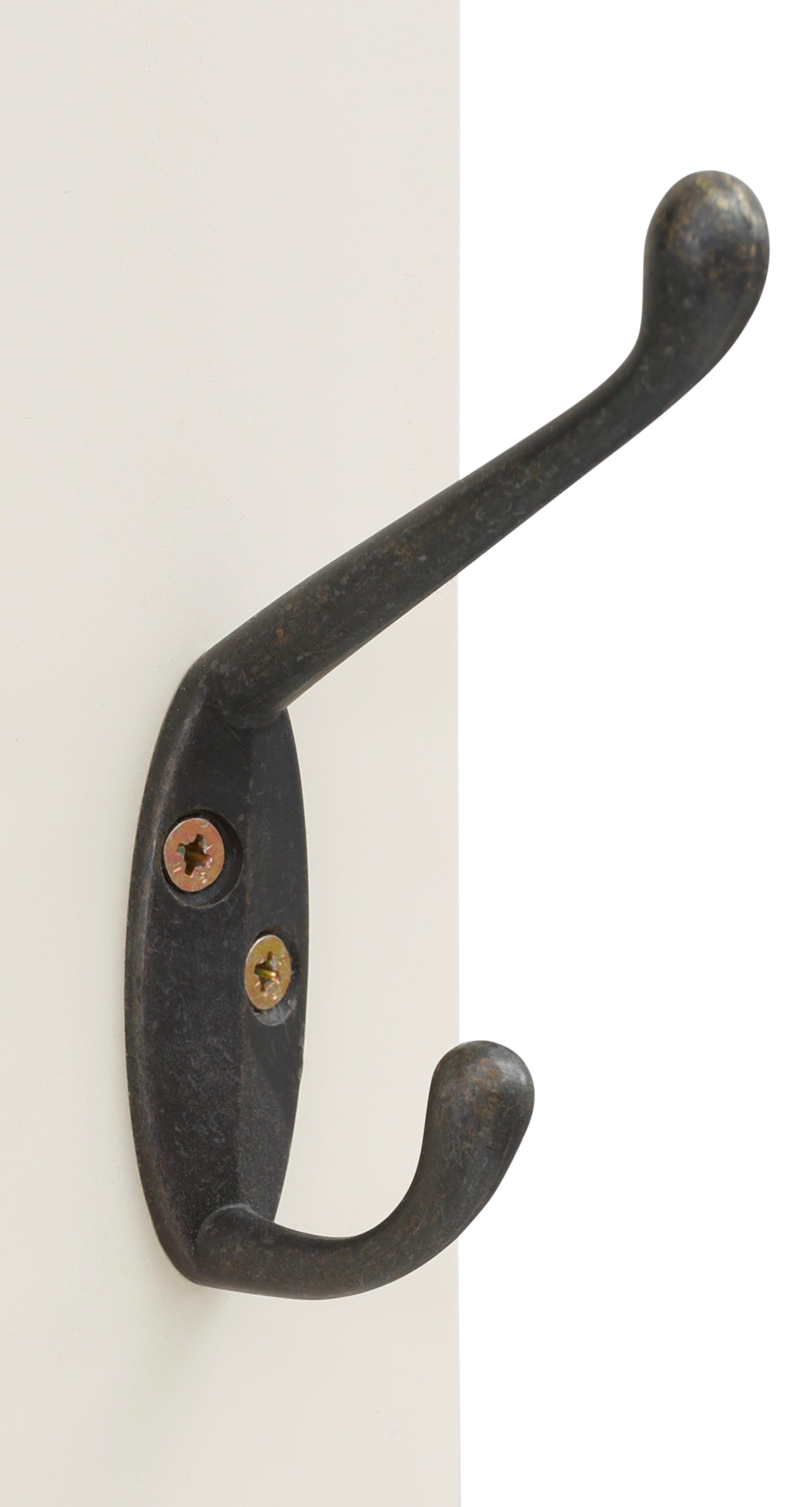 Home affaire Kapstokpaneel Arabeske met prachtige zwarte ornamenten, breedte 30 cm (2 stuks)