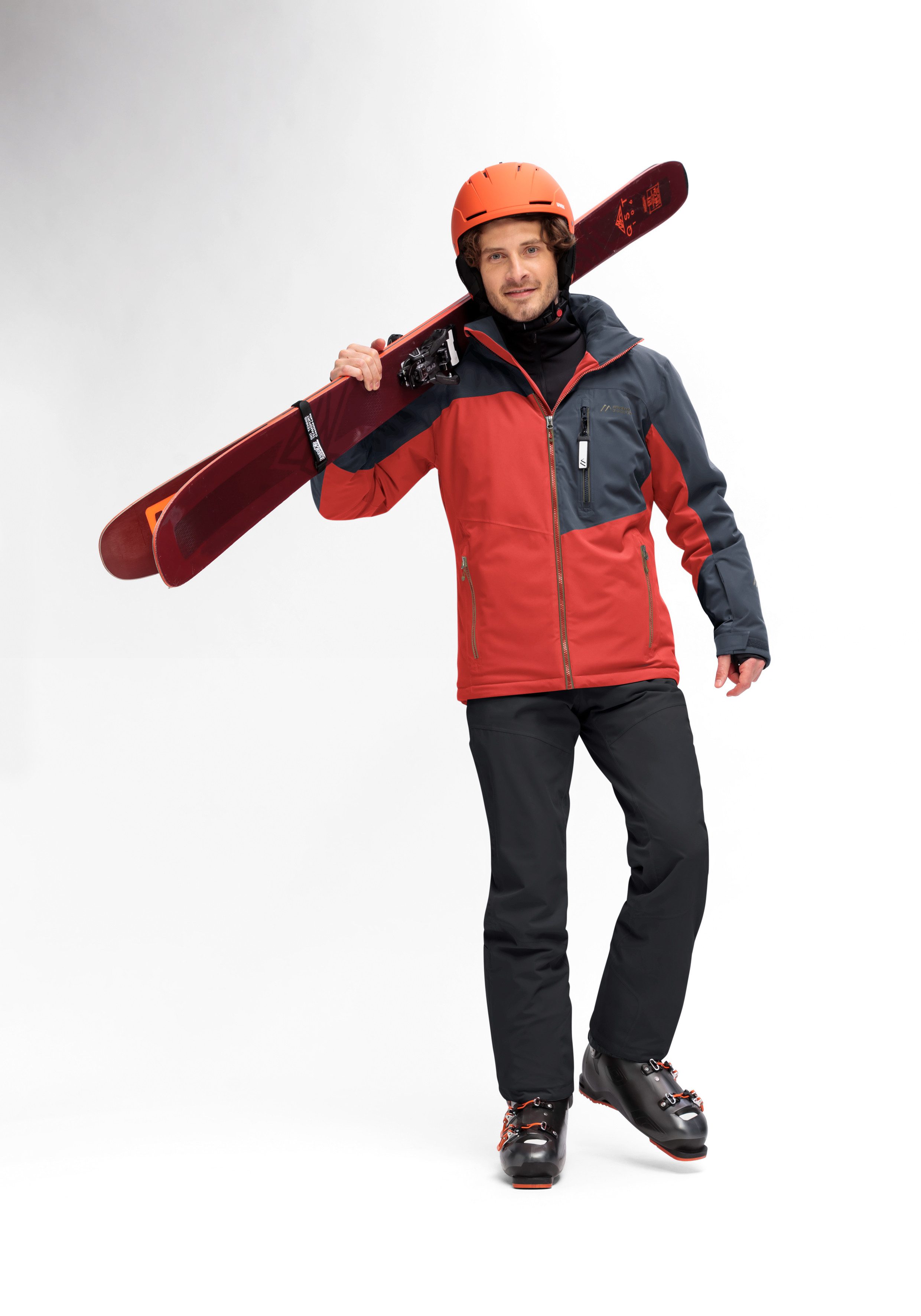 Maier Sports Skibroek Anton Light 2.0 Heren sneeuwbroek met bretels, wind/waterdicht, regular fit