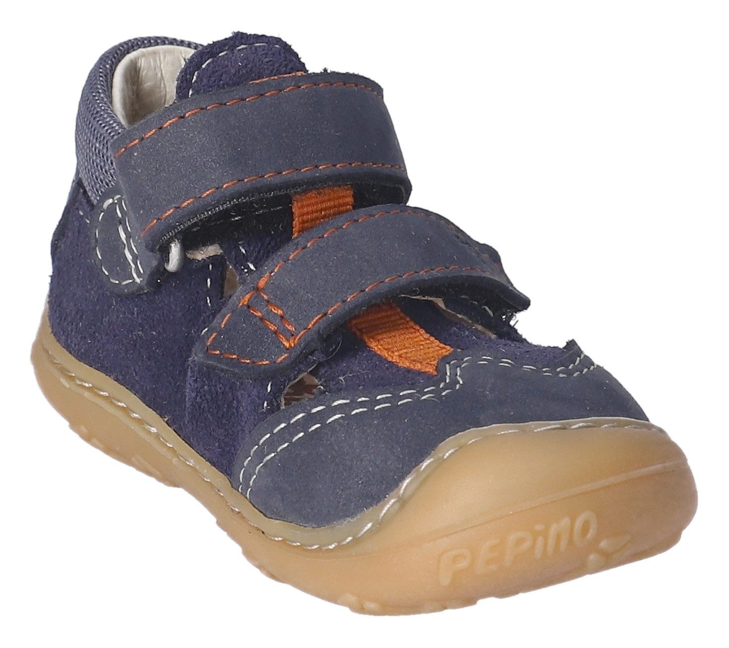 PEPINO by RICOSTA Babyschoentjes Ebi WMS: gemiddeld , klittenbandschoen, leren binnenzool, maat sjabloon te downloaden