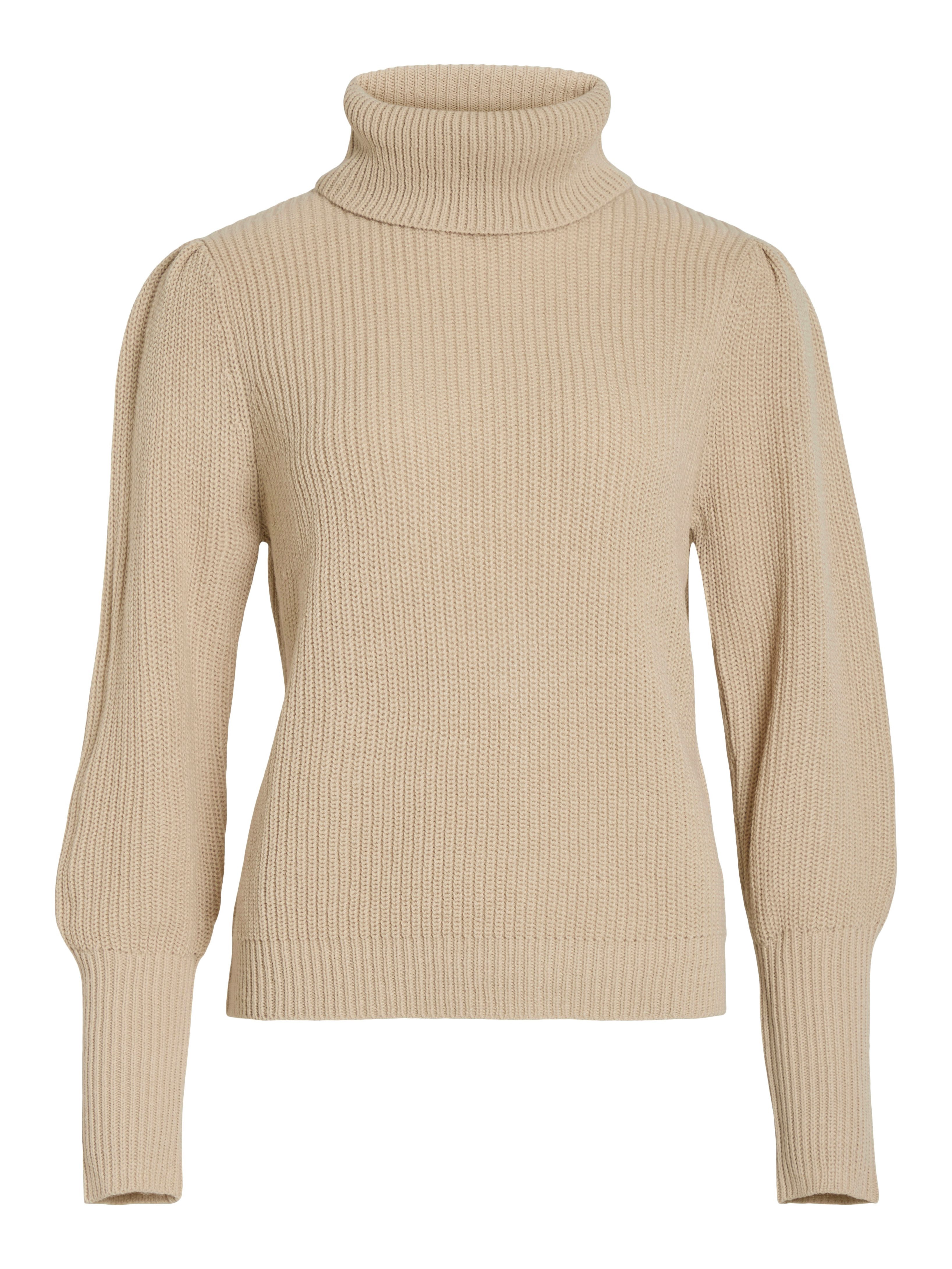Vila Coltrui VILOU NEW ROLLNECK L/S KNIT TOP - NOOS