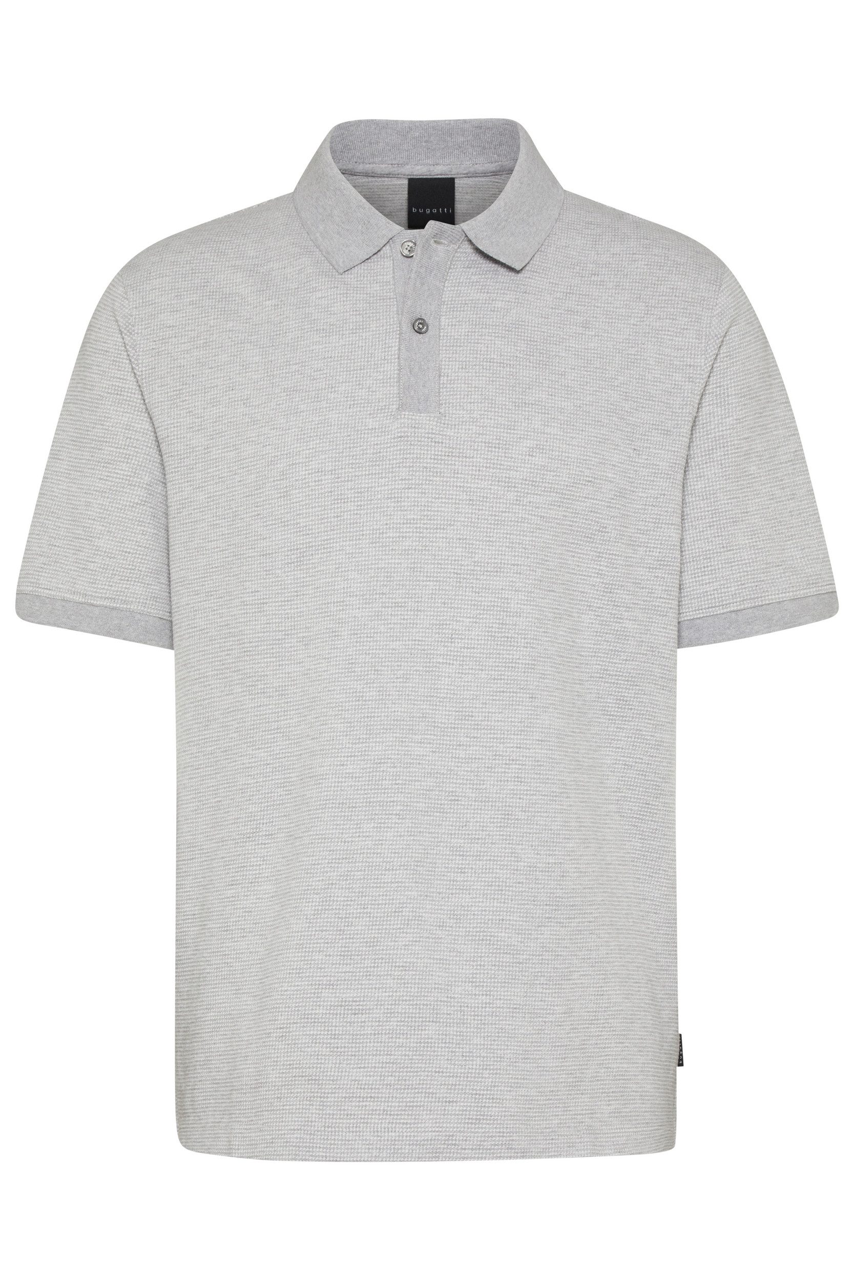 Bugatti Poloshirt in 2-tone-look