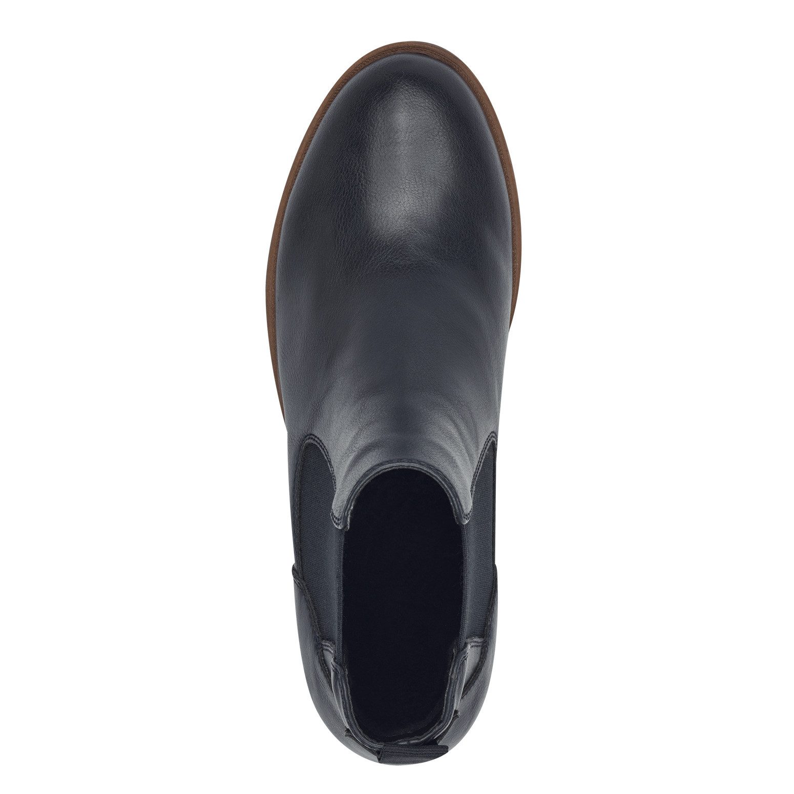 Tamaris Chelsea-boots blokhak, laarsjes, business schoen, instapschoen, aantrekband