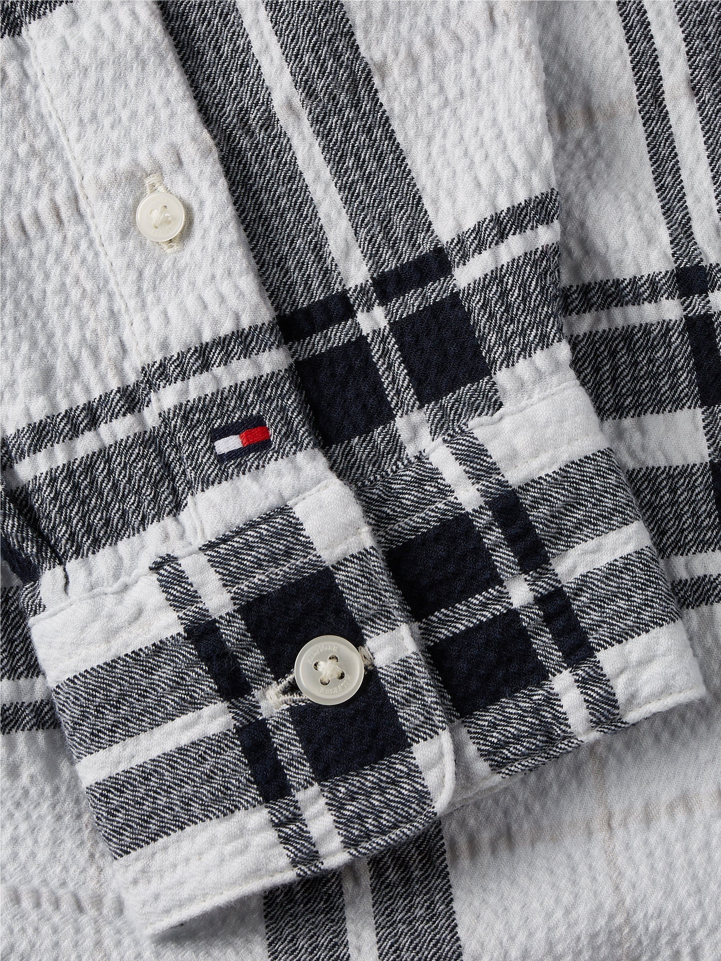 Tommy Hilfiger Overhemd met lange mouwen TONAL TARTAN SHIRT