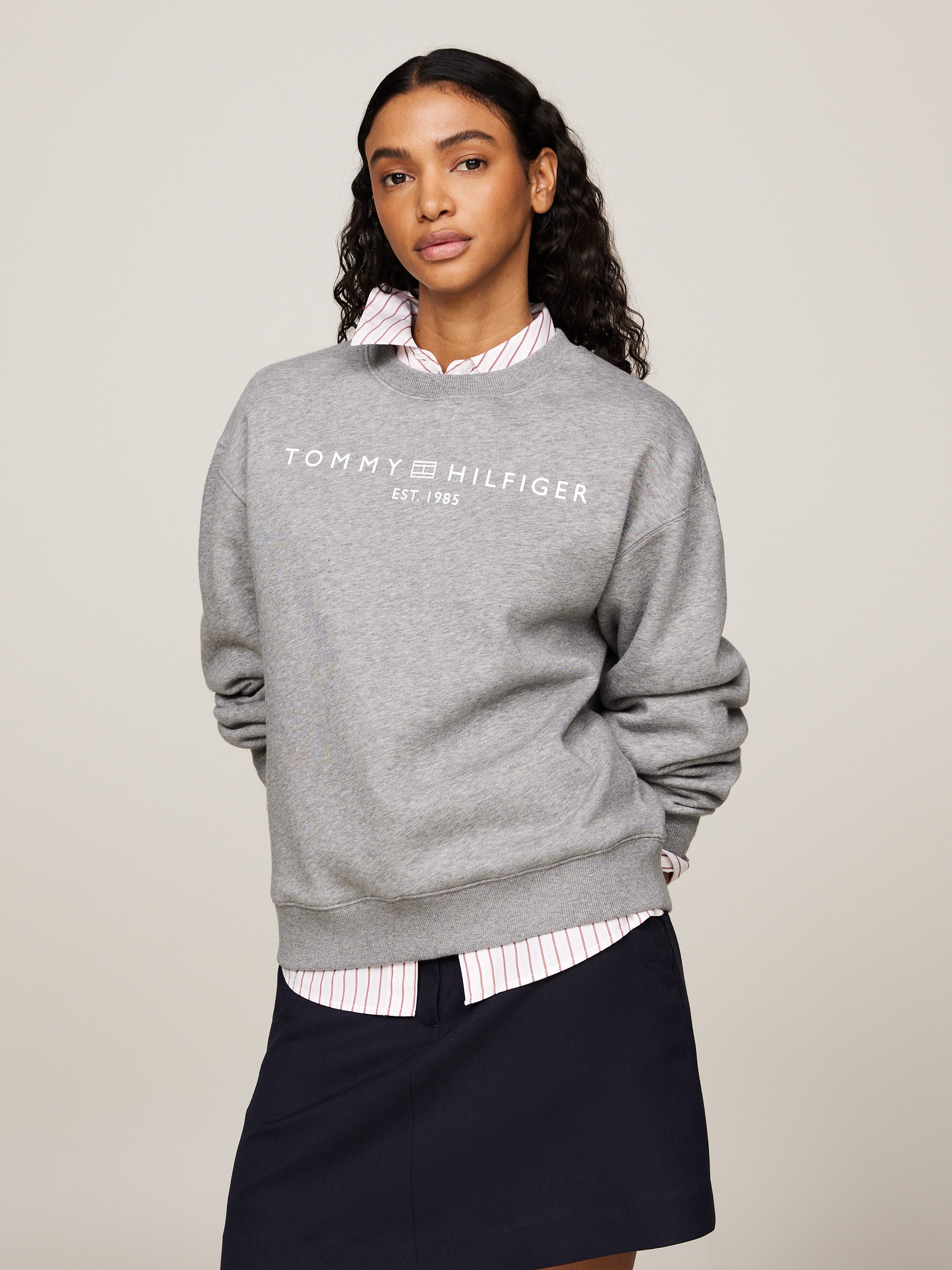 Tommy Hilfiger Sweatshirt MDRN REG CORP LOGO C-NK SWTSHRT