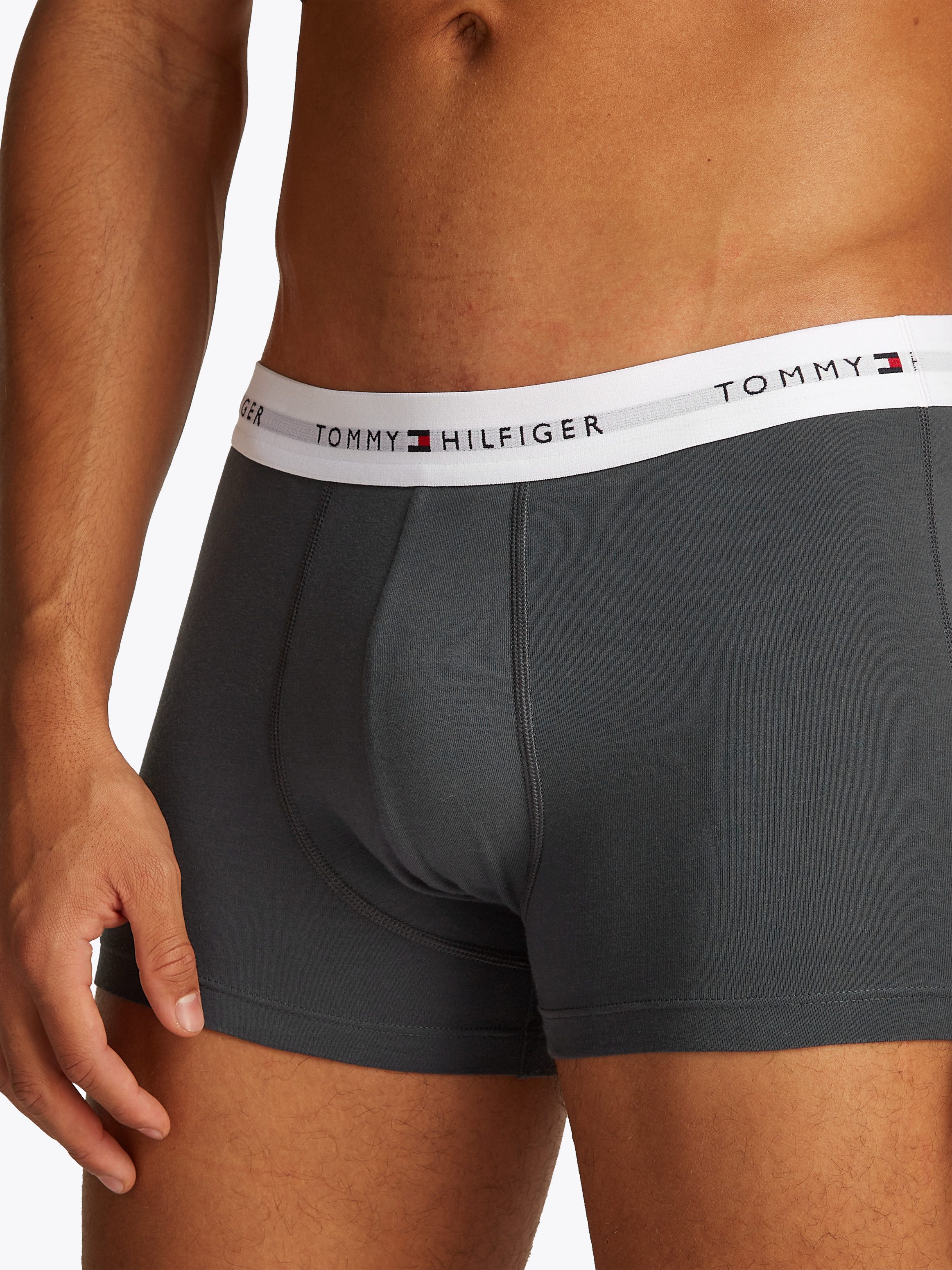 Tommy Hilfiger Underwear Boxershort 5P TRUNK met logoband (5 stuks Set van 5)