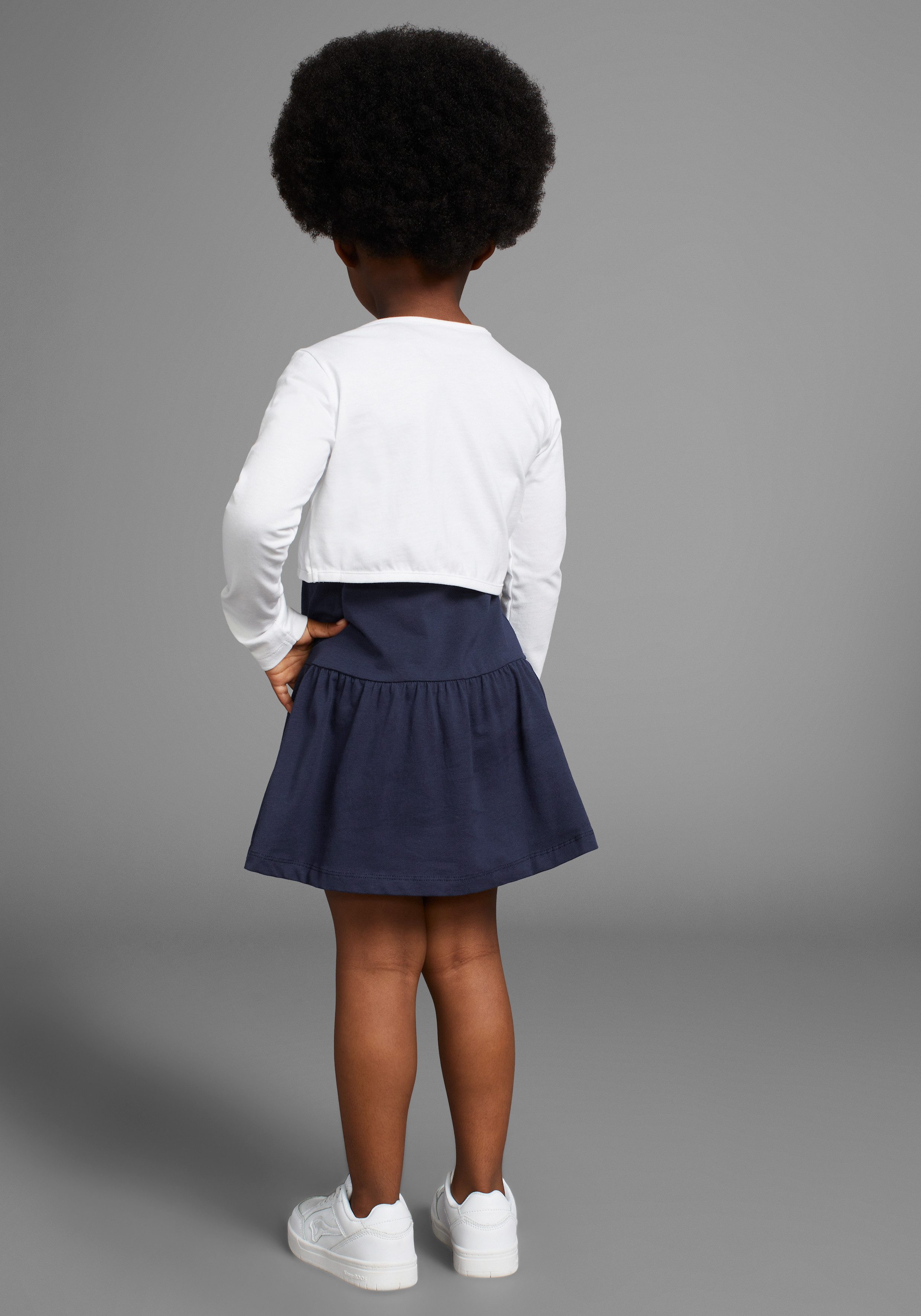 KIDSWORLD Bolero jurk & legging 2-delig set: jurk met bolero-jack (set 2-delig)