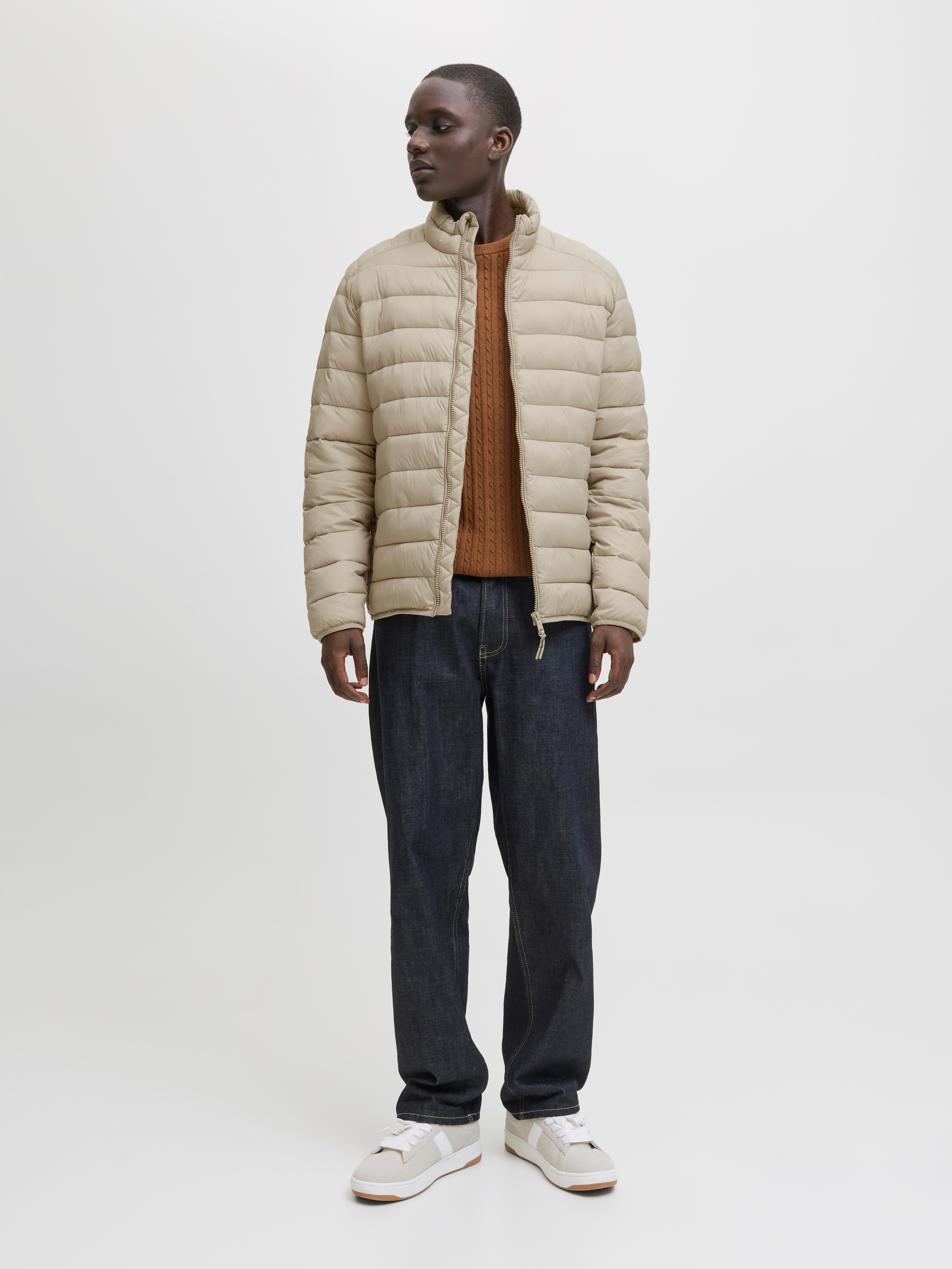 Jack & Jones Gewatteerde jas JJEBRADLEY LIGHT PUFFER COLLAR NOOS