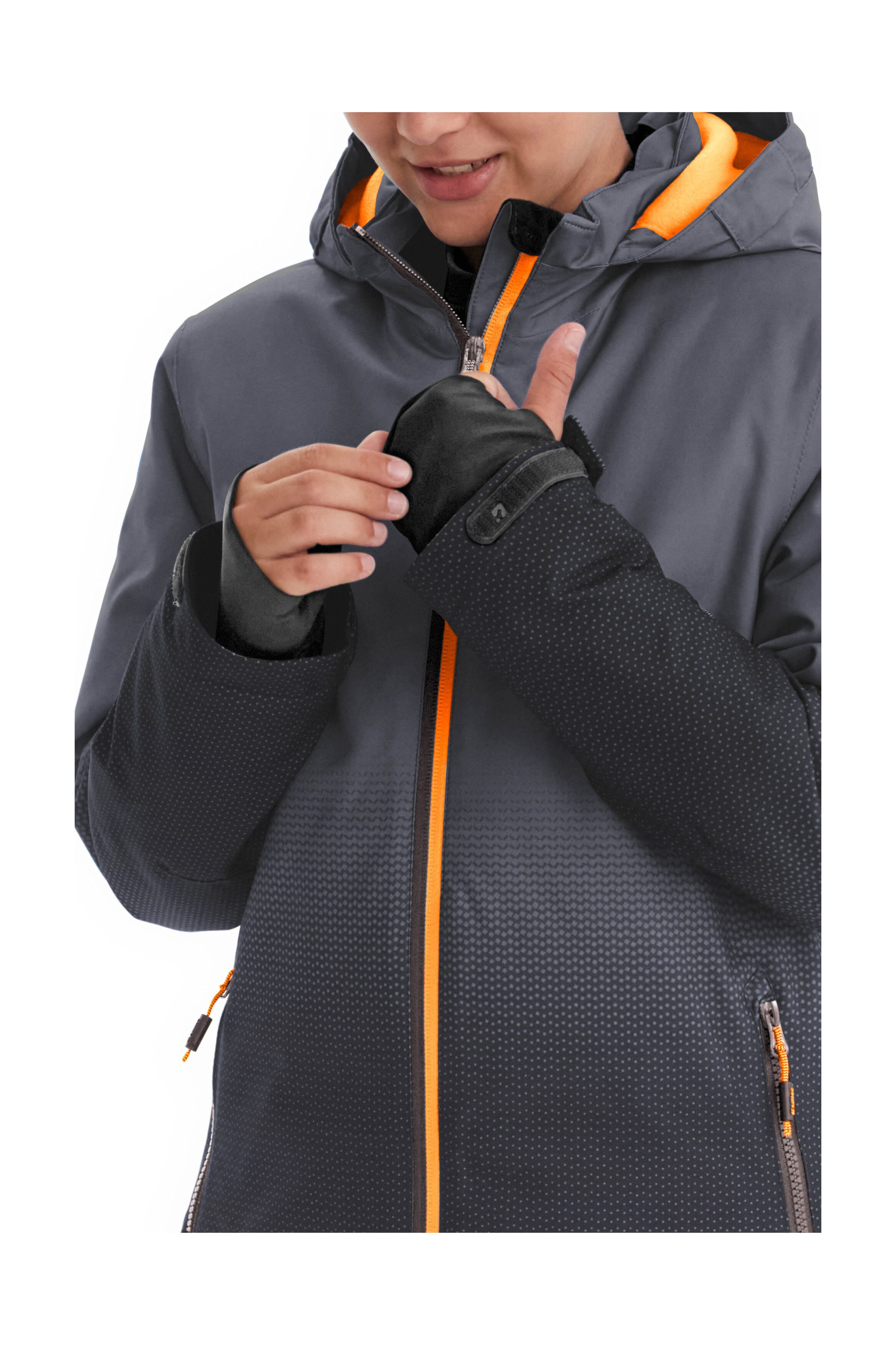 Killtec Outdoorjack Lynge BYS JCKT E Waterdichte functionele jas met sneeuwvanger en cool ontwerp