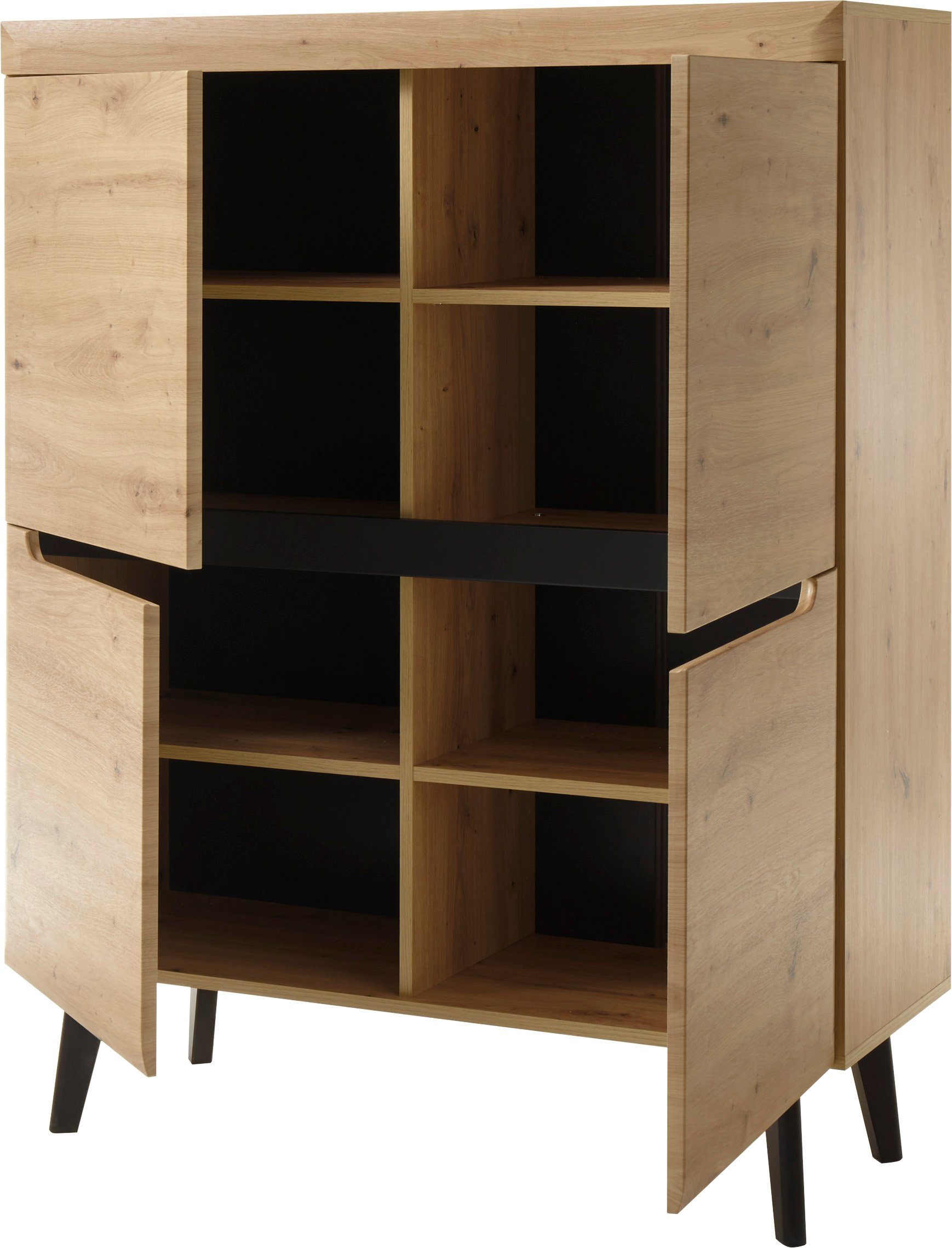 INOSIGN Highboard Torge, commode, kast, sideboard, dressoir, multifunctionele kast (1 stuk)