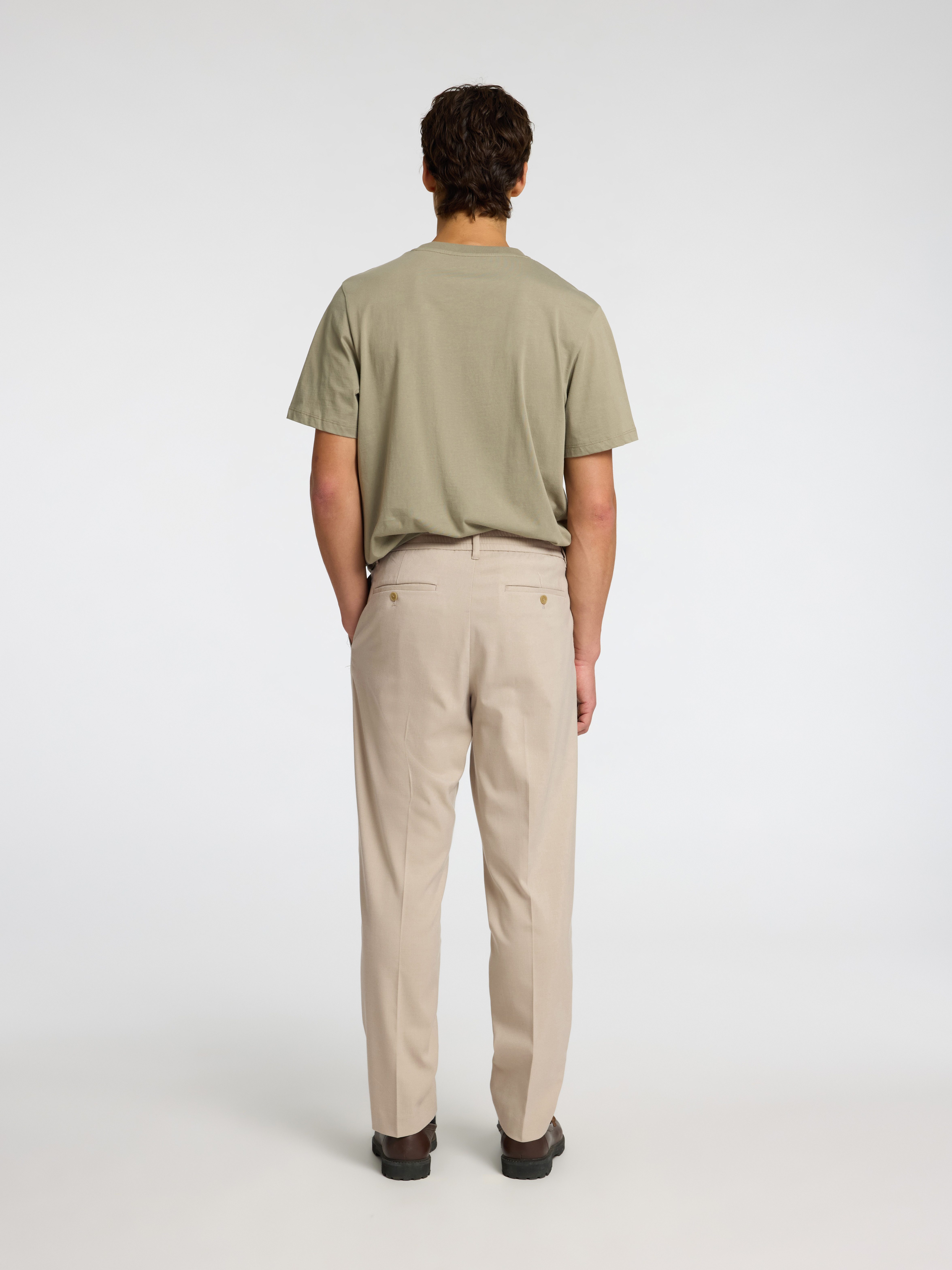 SELECTED HOMME Chino SLH190-REG TAPERED LEROY PLEAT PANT NOOS