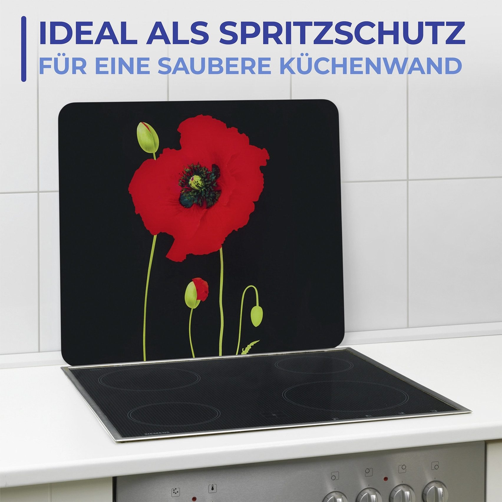 Maximex Kookplaatdeksel Multi Model Klaproos
