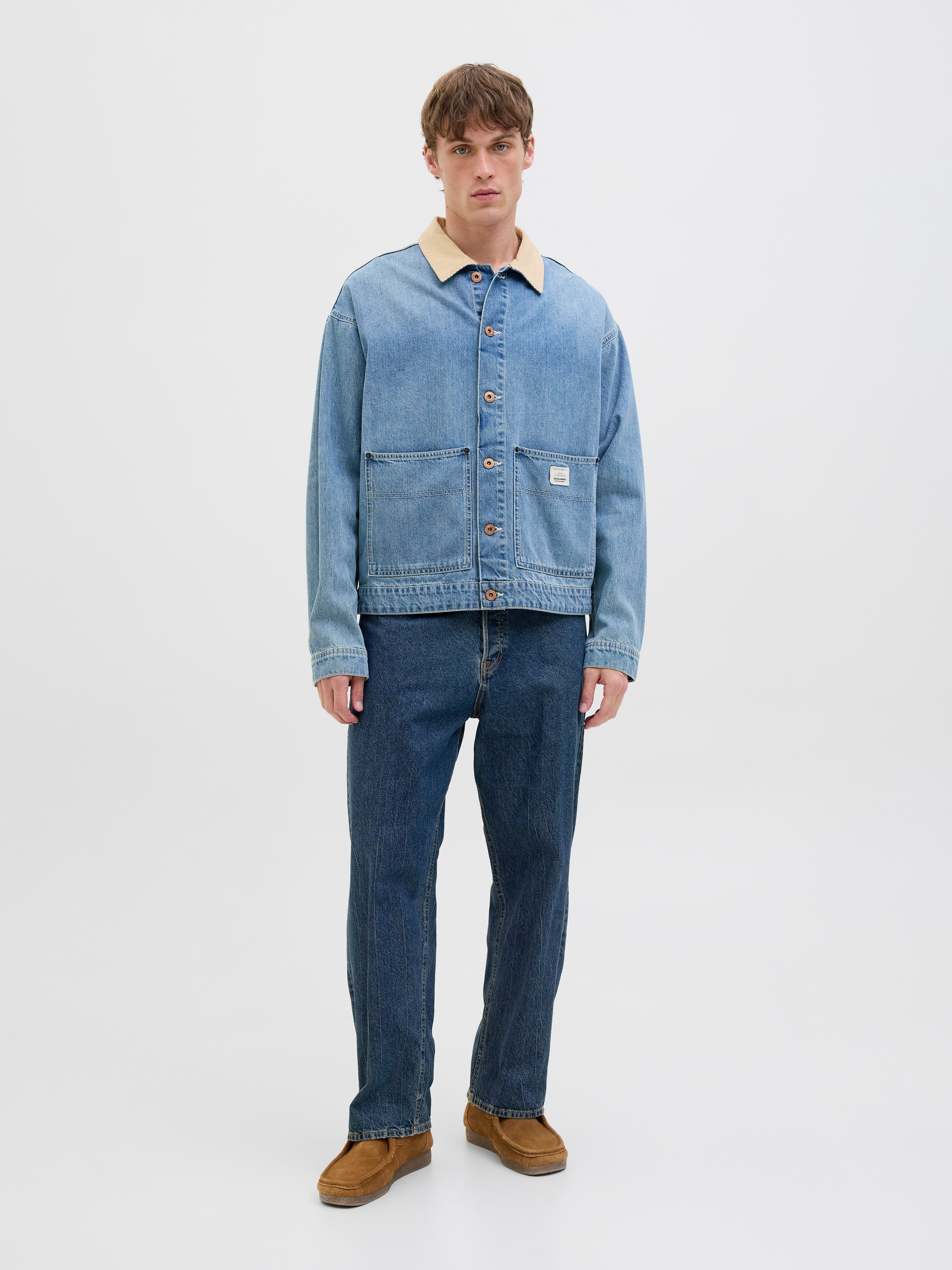 Jack & Jones Relax fit jeans JJIEDDIE JJORIGINAL SQ NOOS